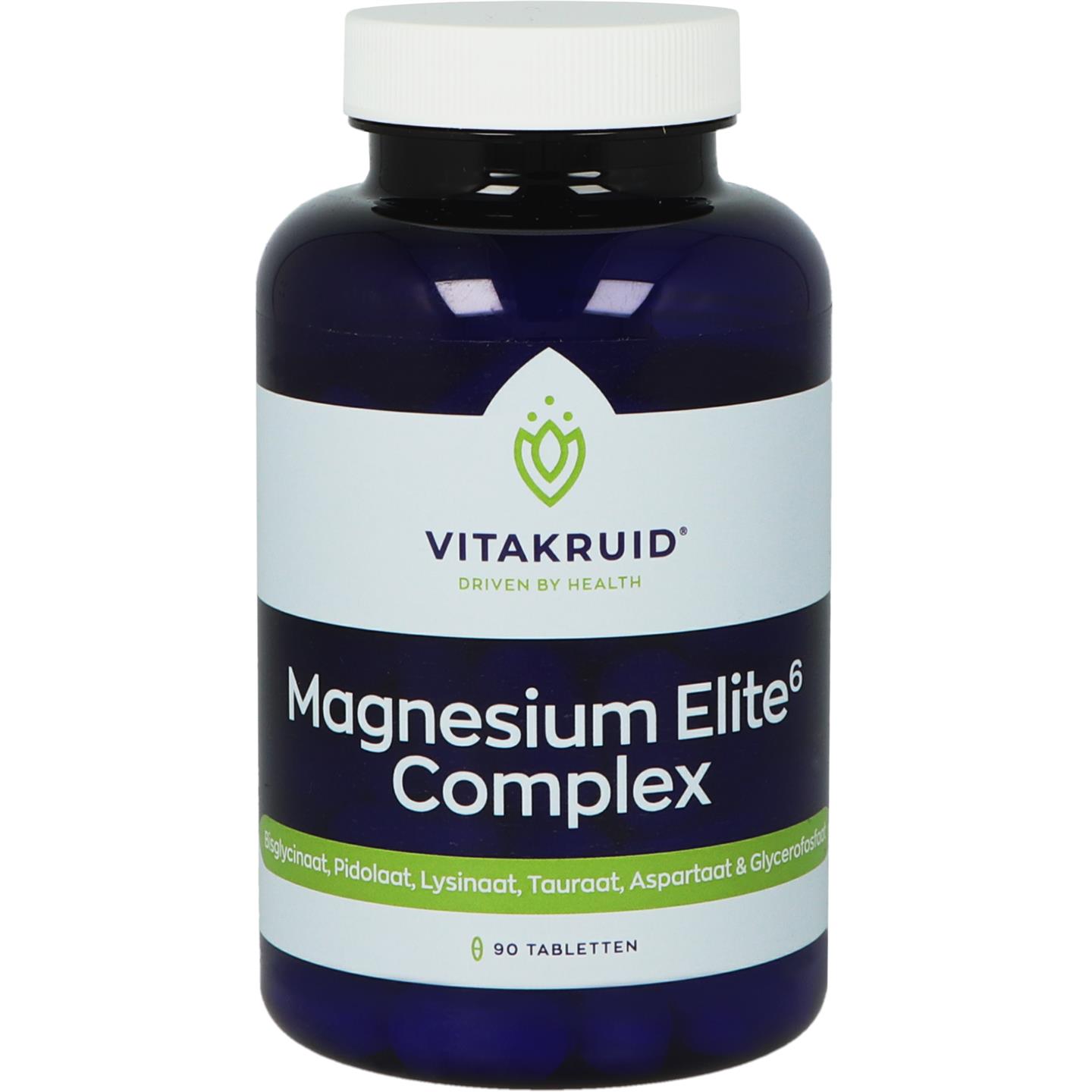 Vitakruid Magnesium Eliteâ¶ Complex 90 tabletten