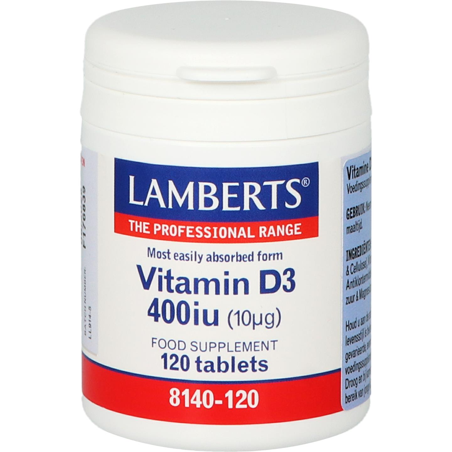 Vitamine D3 400 IE
