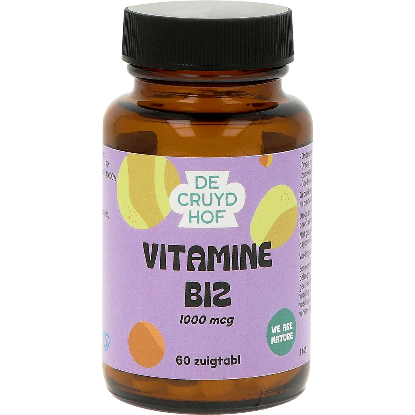 De Cruydhof Vitamine B12 1000 mcg