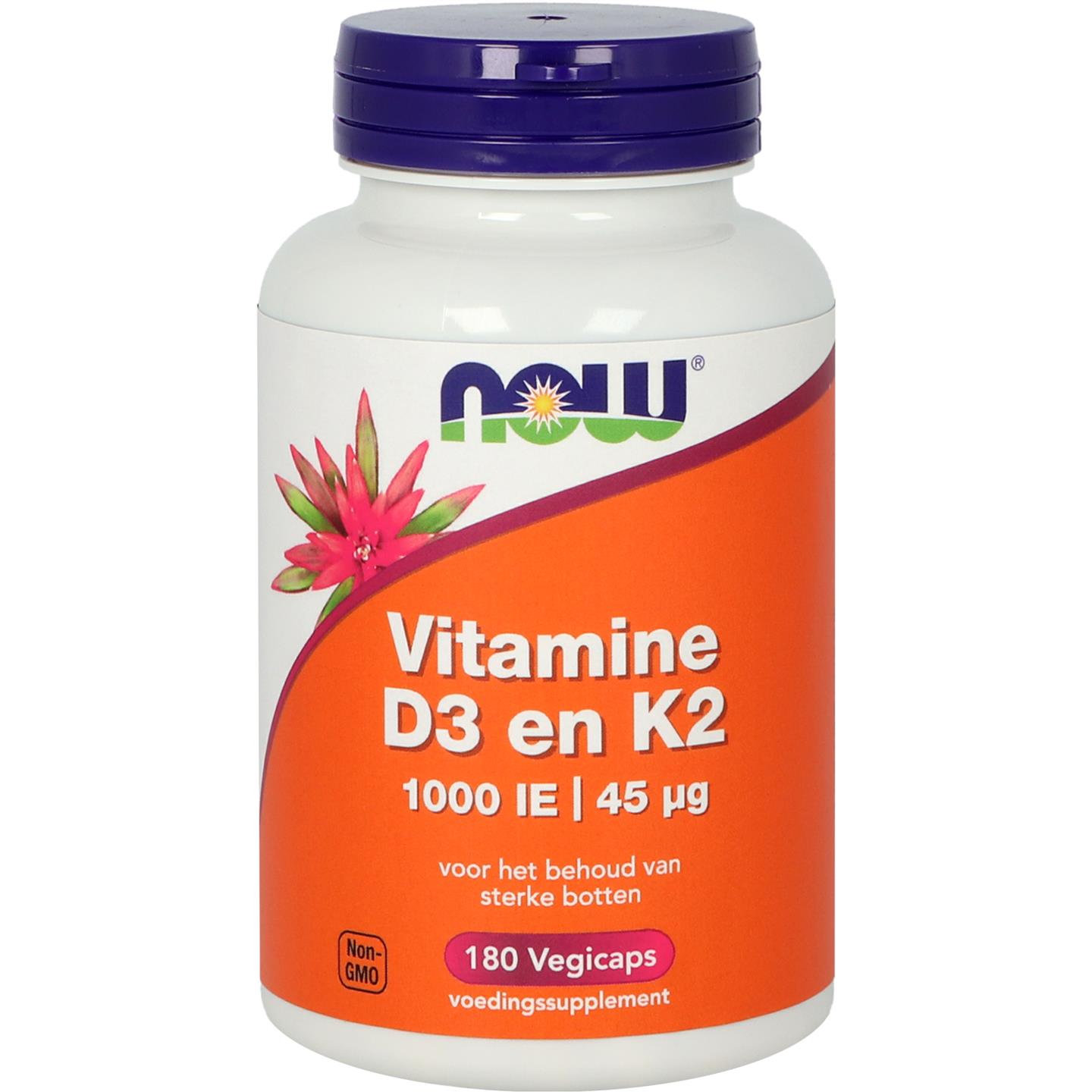 NOW Vitamine D3 en K2