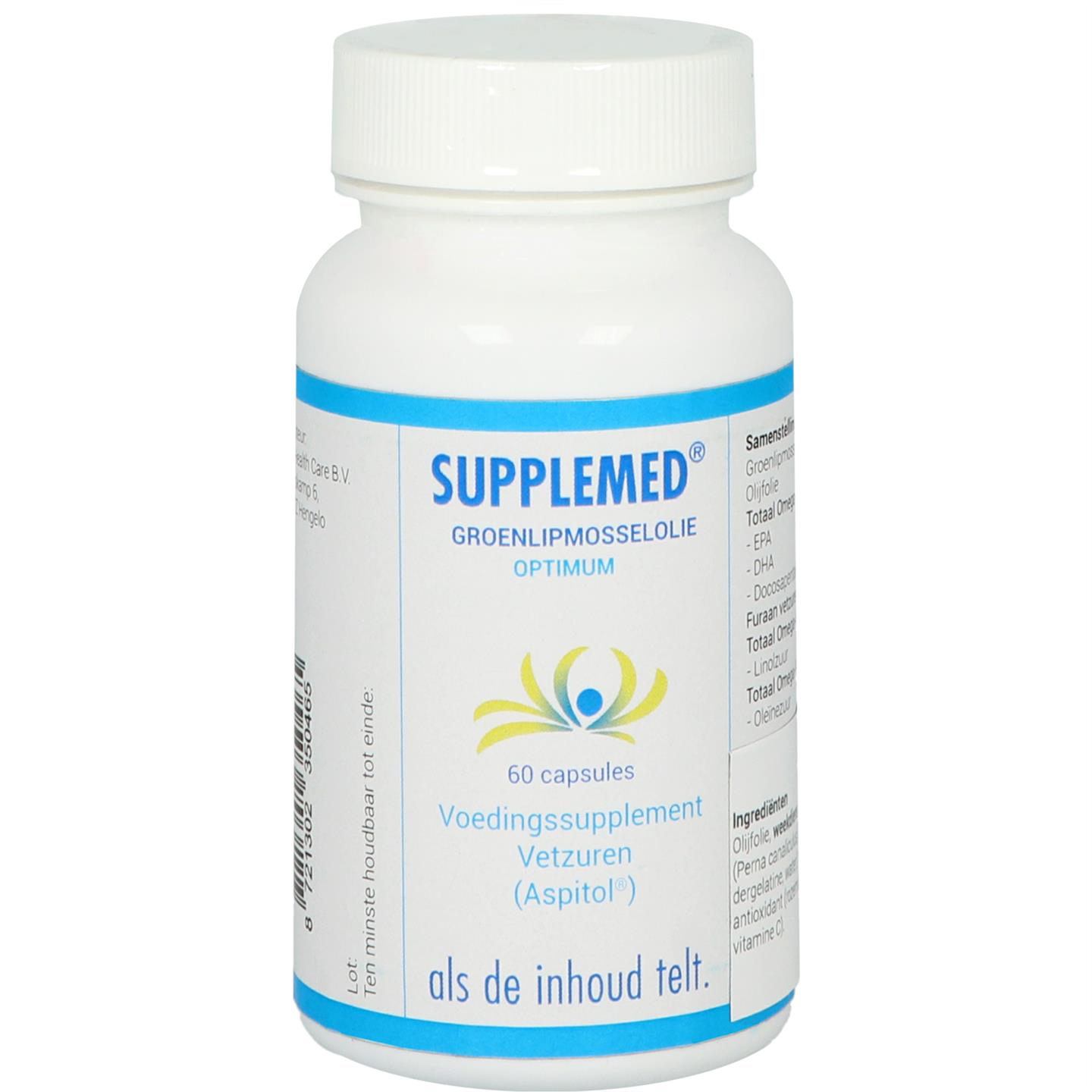 Supplemed Groenlipmosselolie