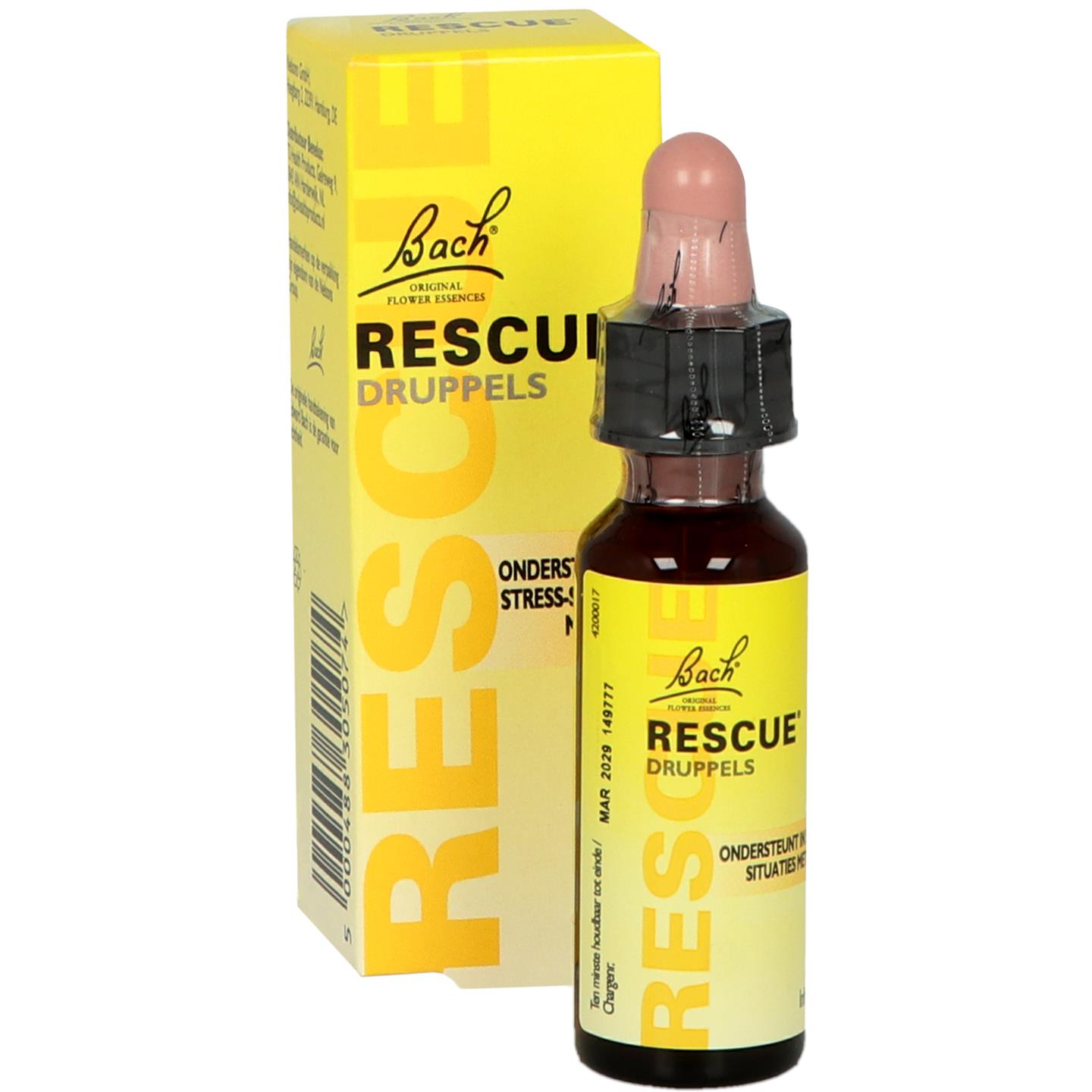 Rescue druppels alcoholvrij