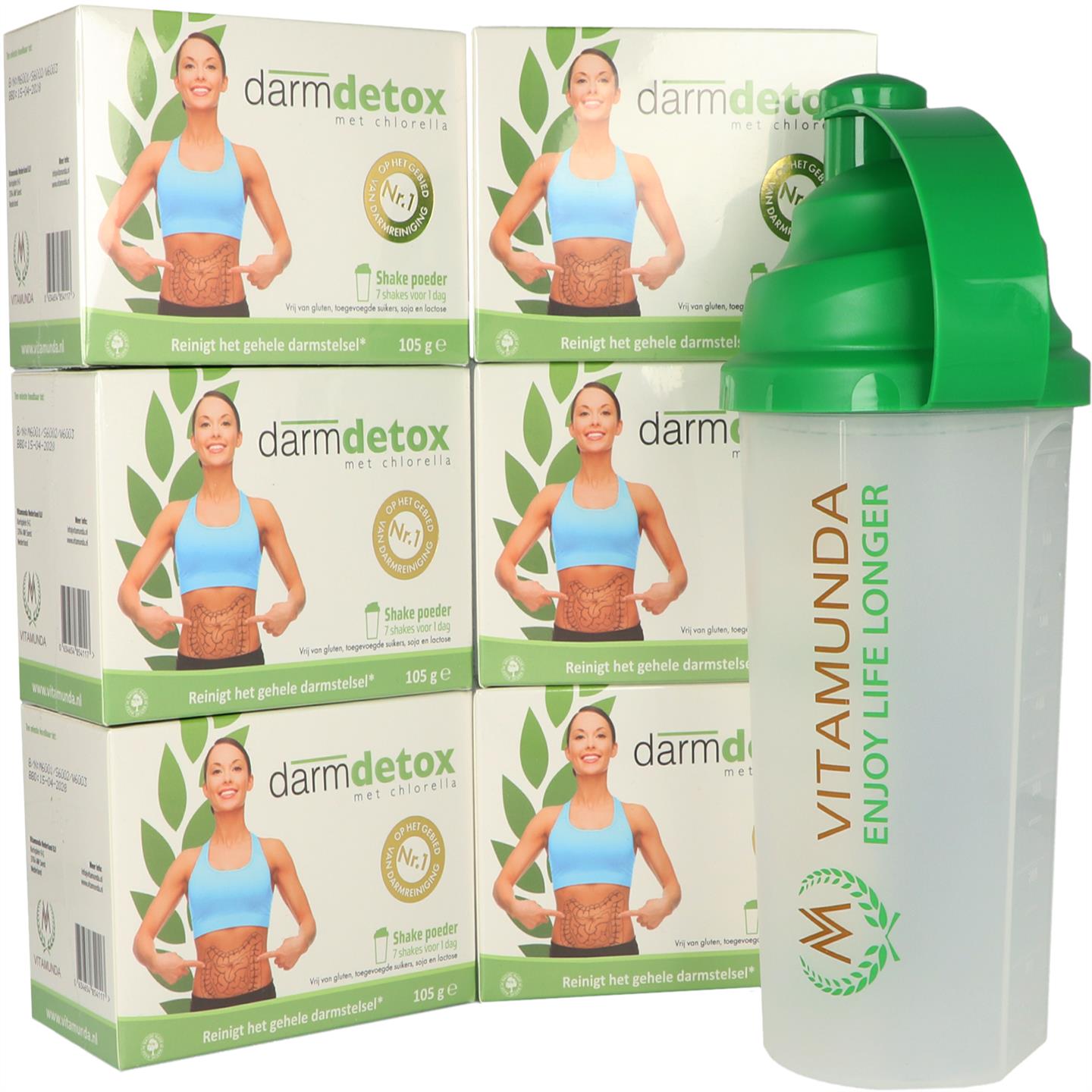 DarmDetox met Chlorella 6 pack