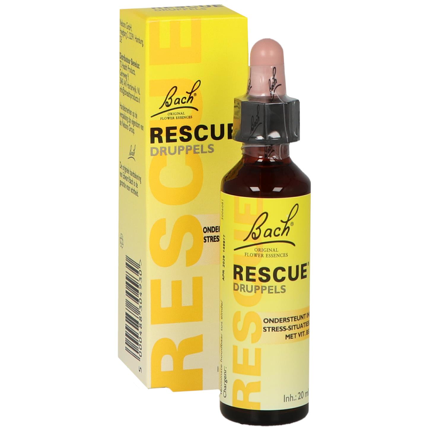 Rescue druppels alcoholvrij