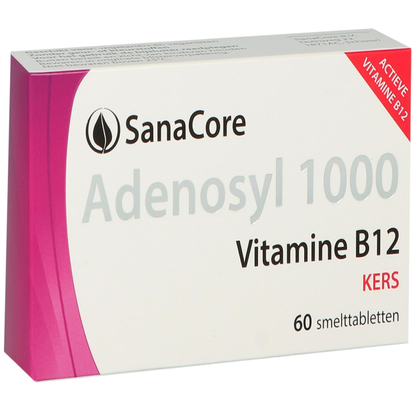 SanaCore Adenosyl 1000 mg zonder foliumzuur
