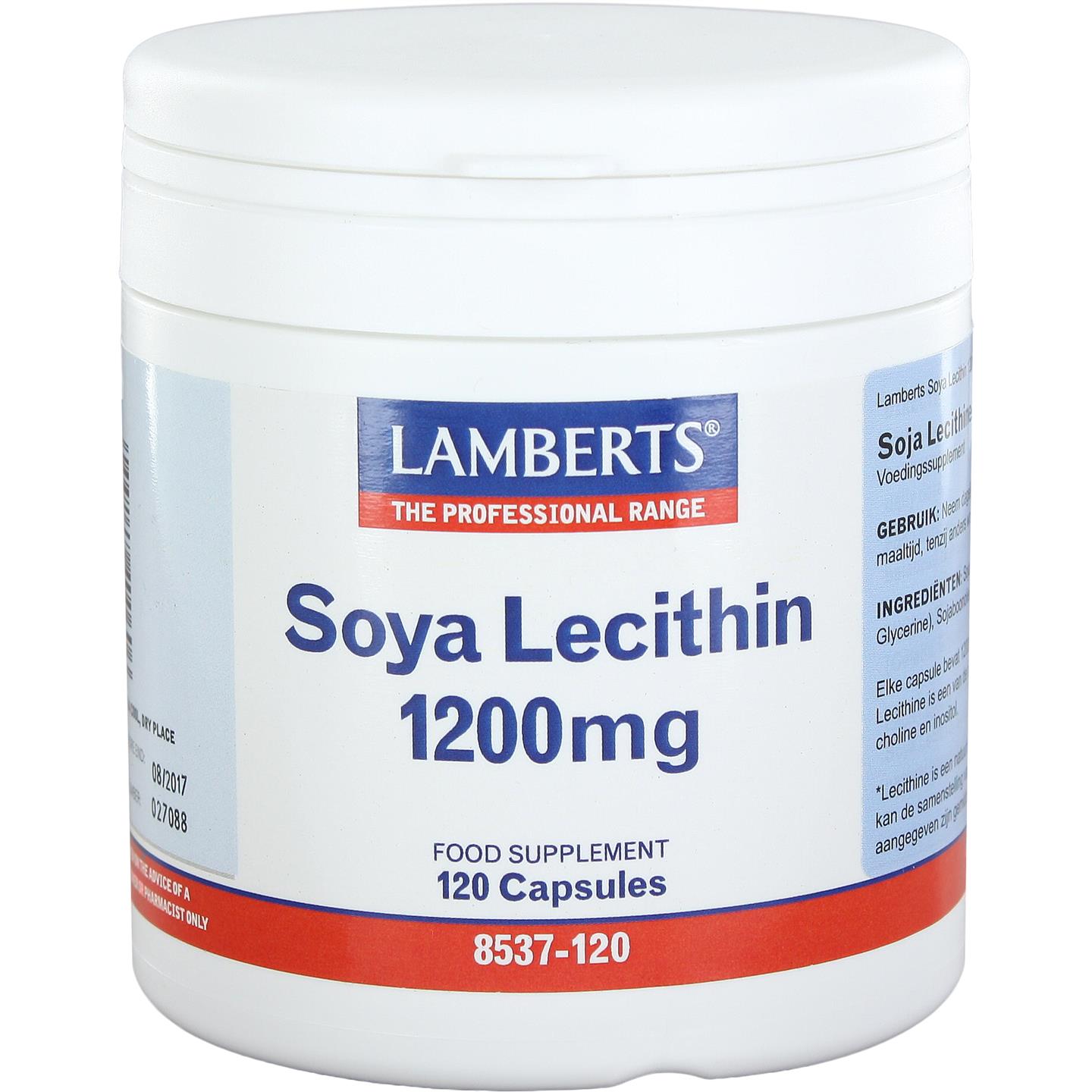 Soja Lecithine 1200 mg afbeelding