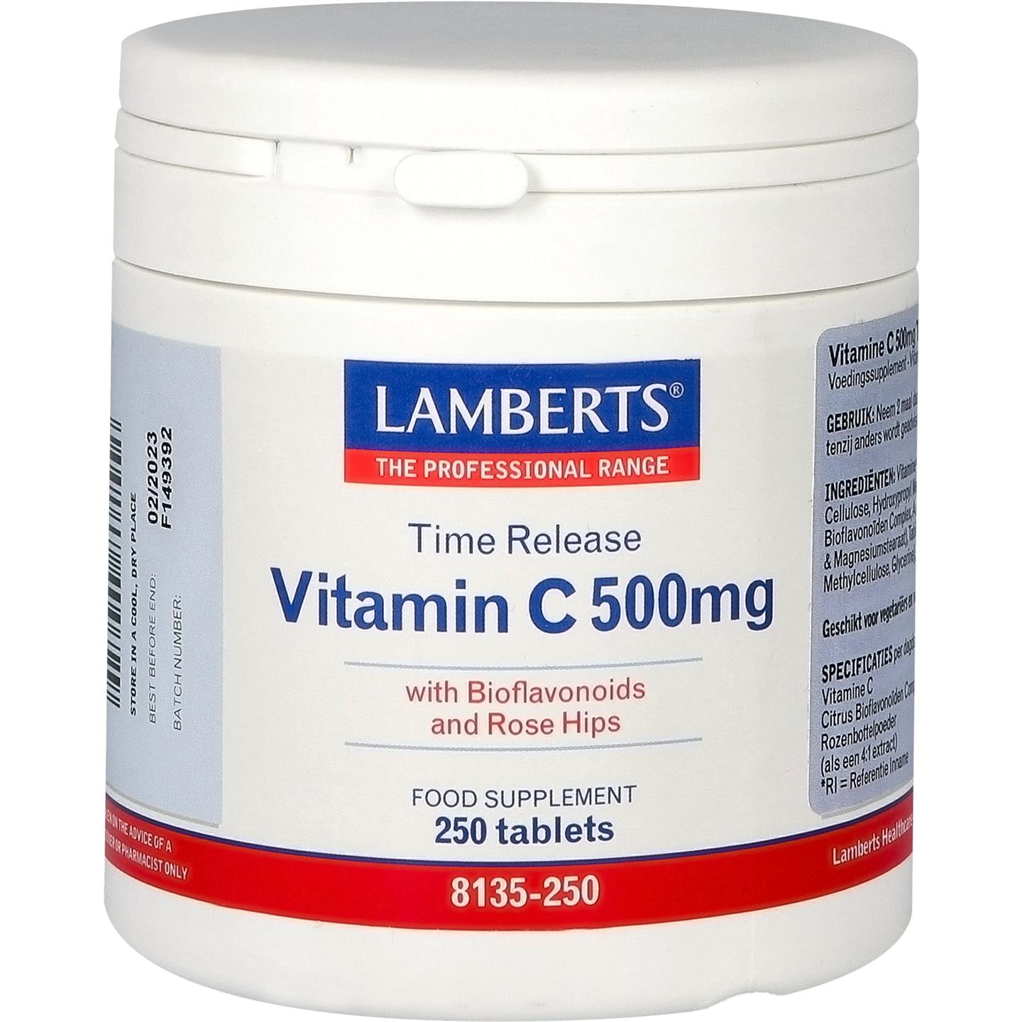 Vitamine C 500 mg Time Release afbeelding 1