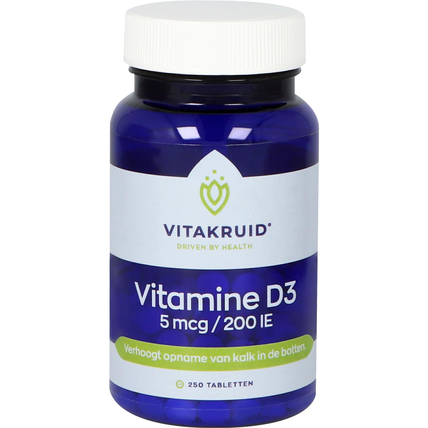 Vitamine D3 5 mcg afbeelding 1
