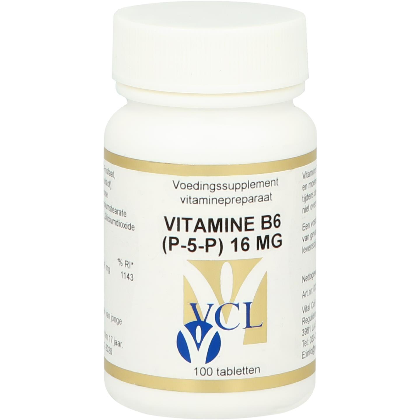 Vitamine B6 (P-5-P) 16 mg