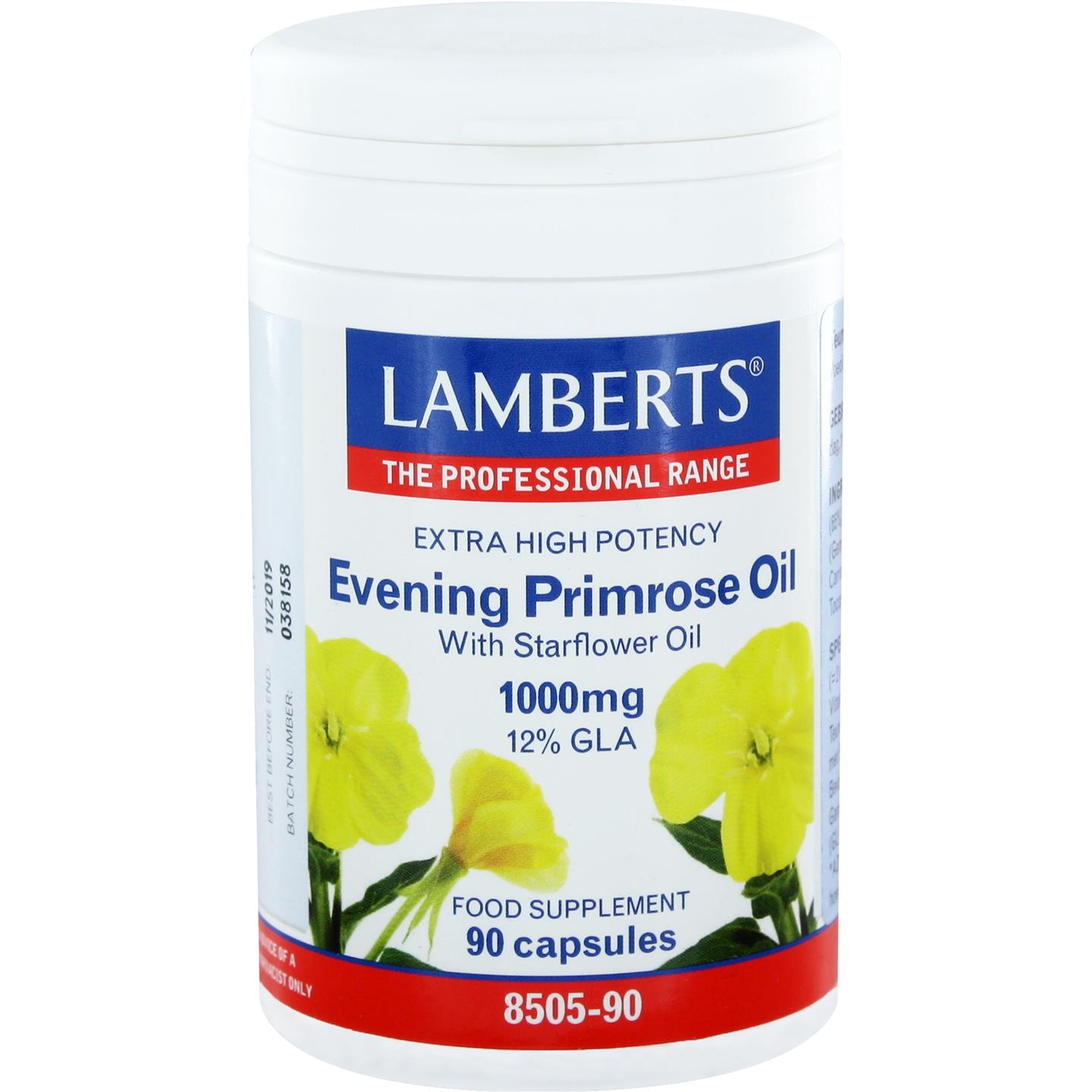 Teunisbloemolie met Borageolie 1000 mg afbeelding 1