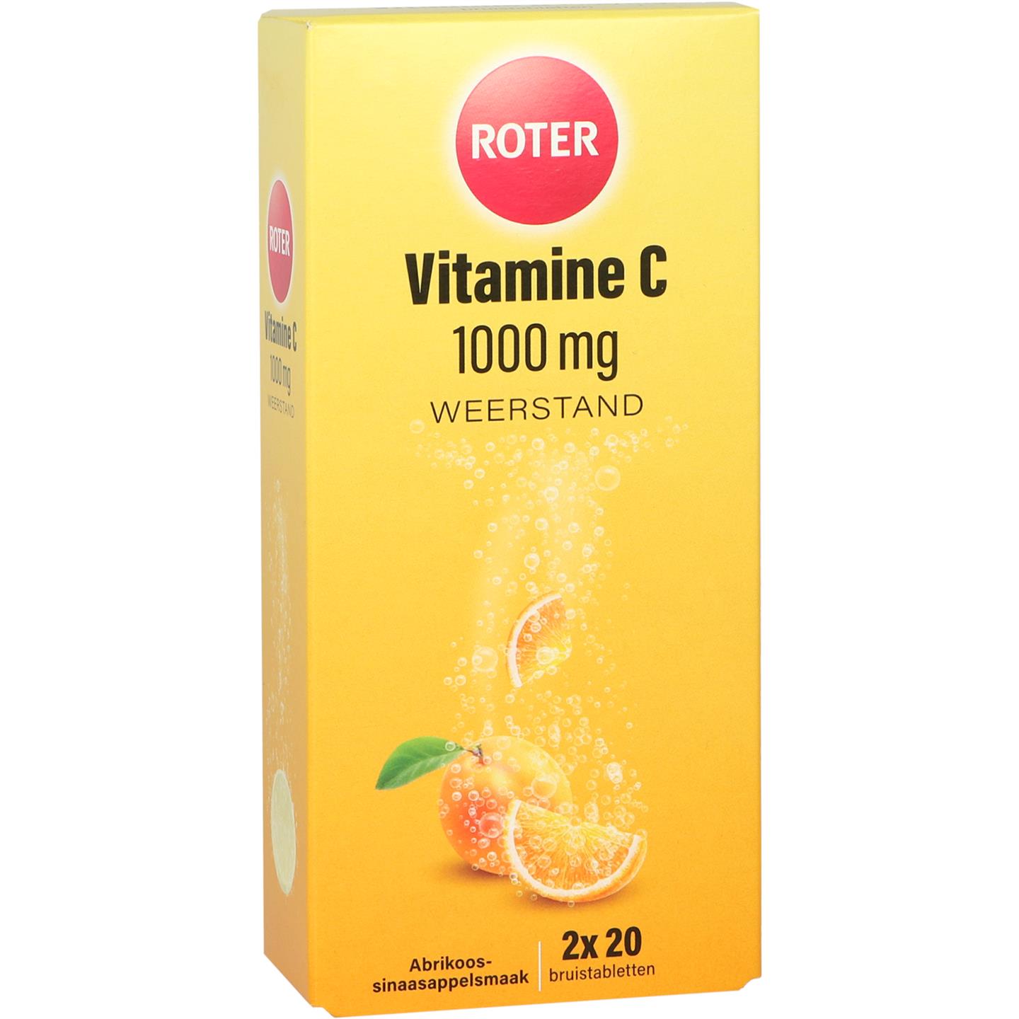 Vitamine C 1000 mg Bruis duo pack afbeelding