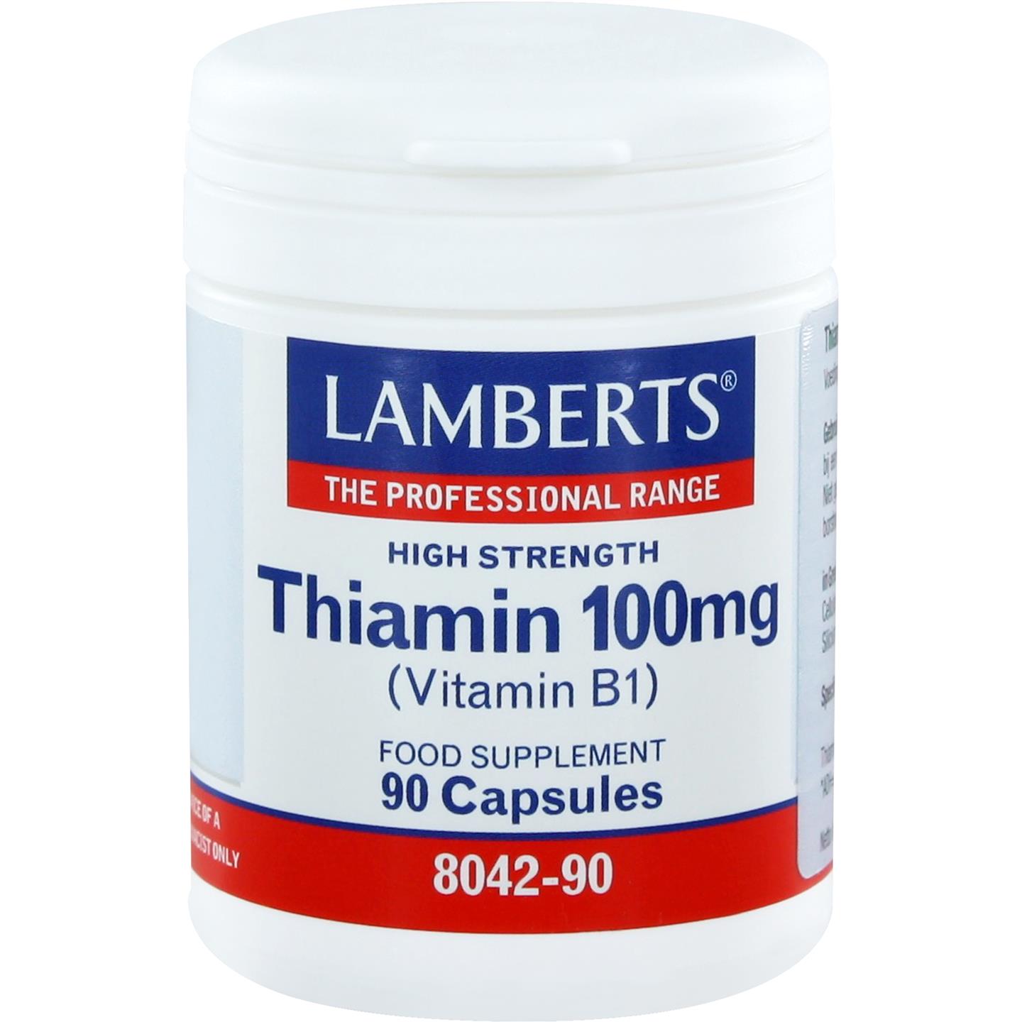 Thiamine 100 mg (B1) afbeelding 1