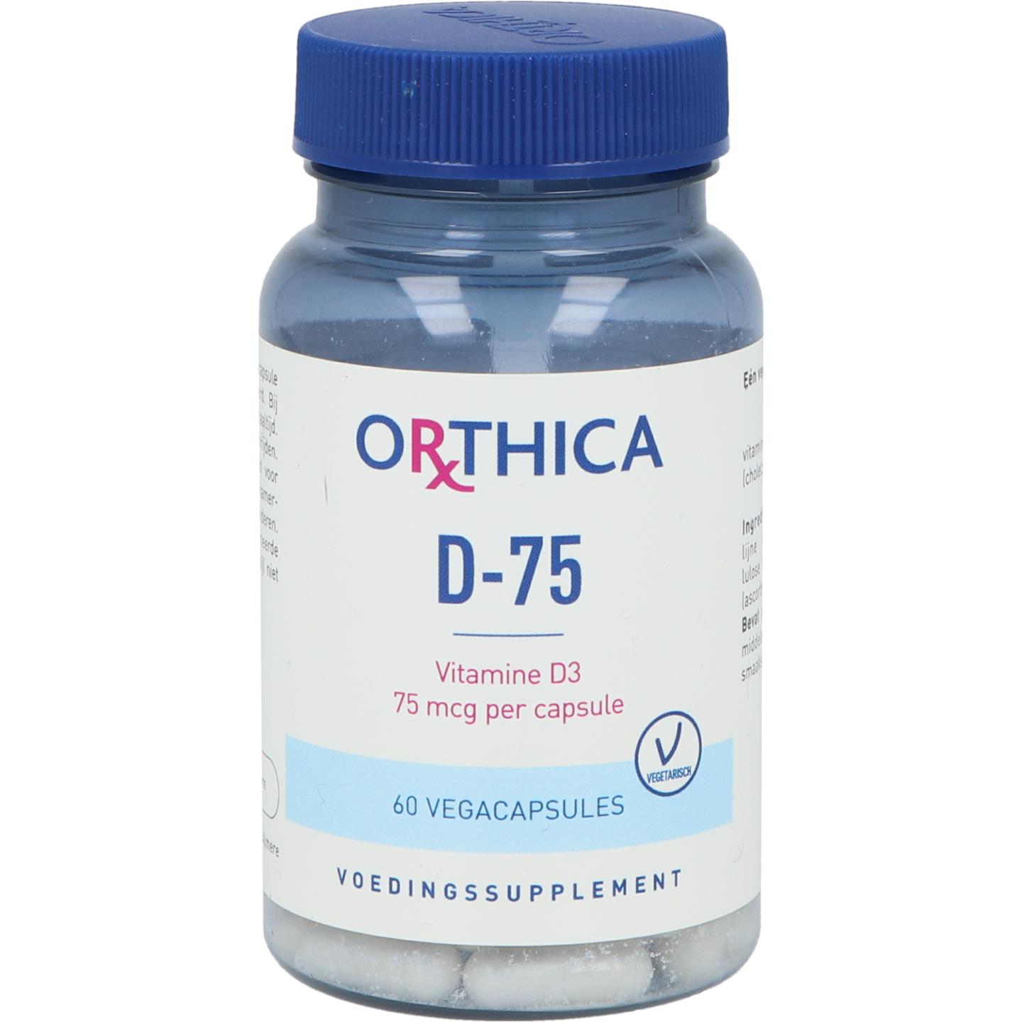 Orthica D-75 60 capsules
