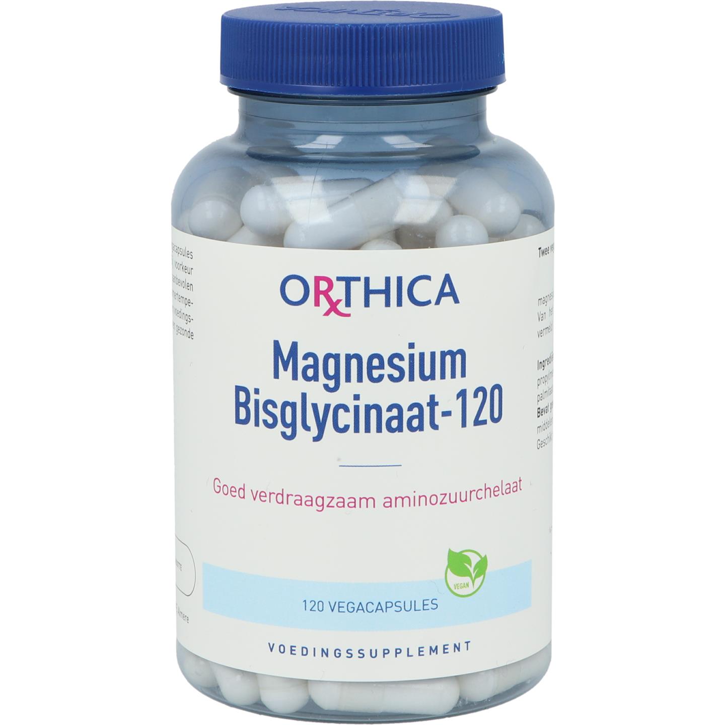 Orthica Magnesium Bisglycinaat-120 120 capsules