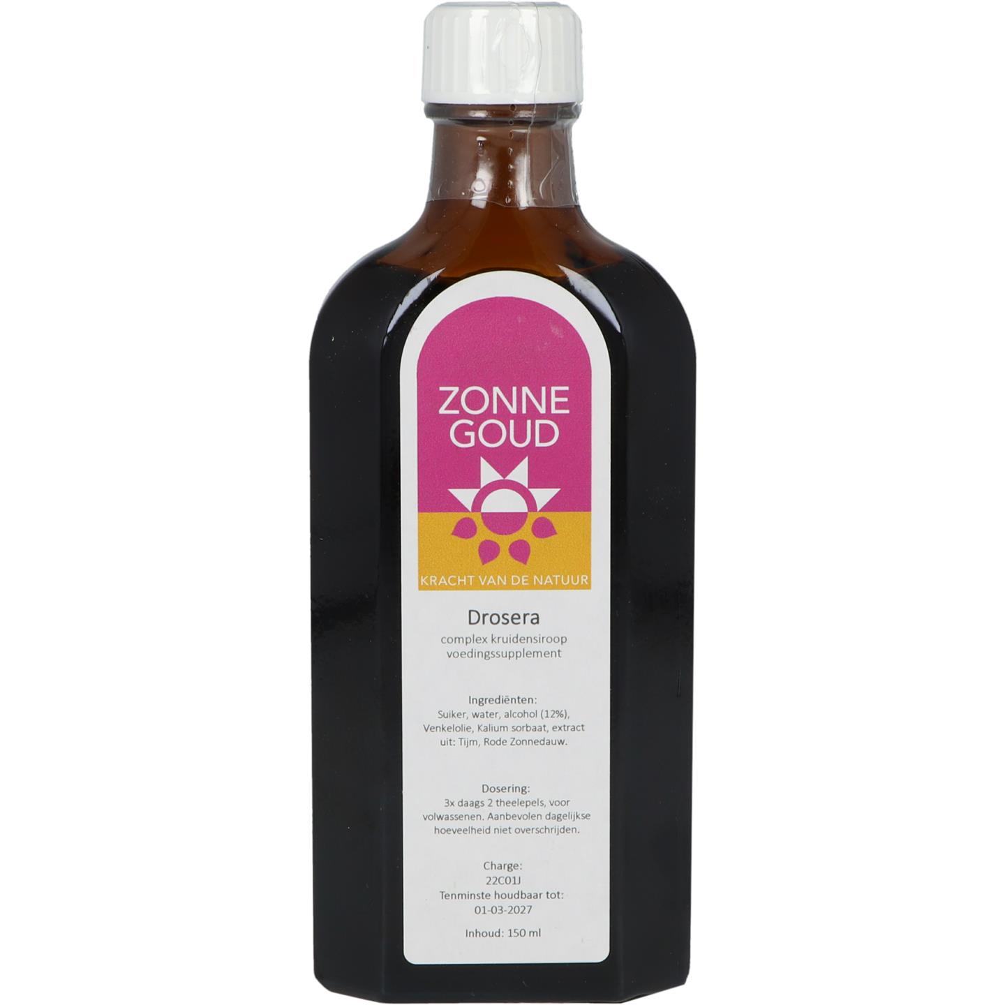 Drosera complex kruidensiroop afbeelding