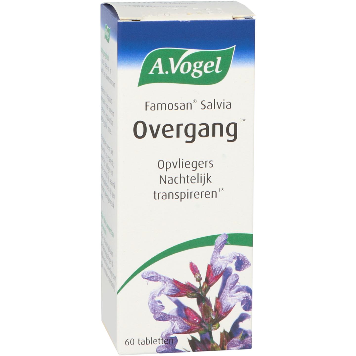A.Vogel Famosan Salvia Overgang 60 tabletten