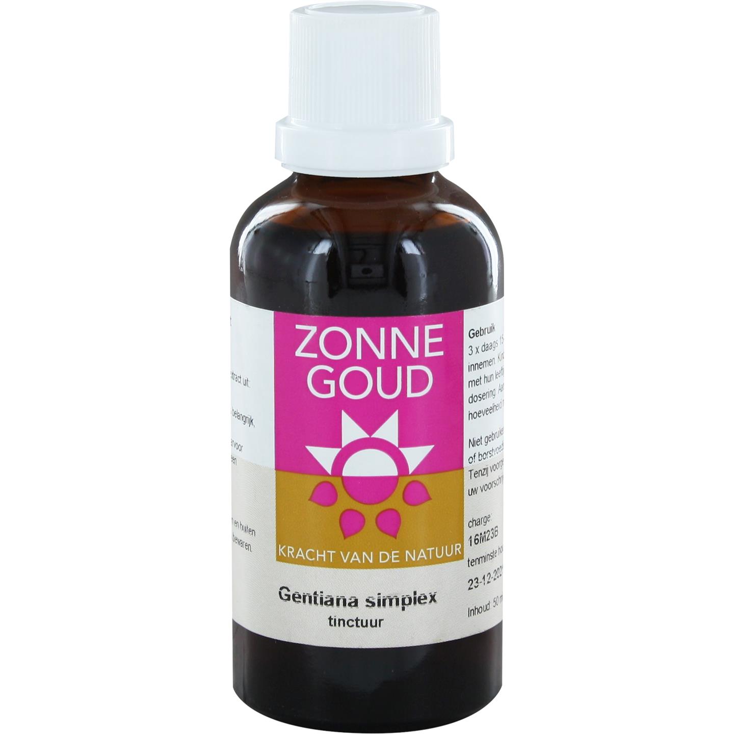 Gentiana simplex tinctuur afbeelding 1