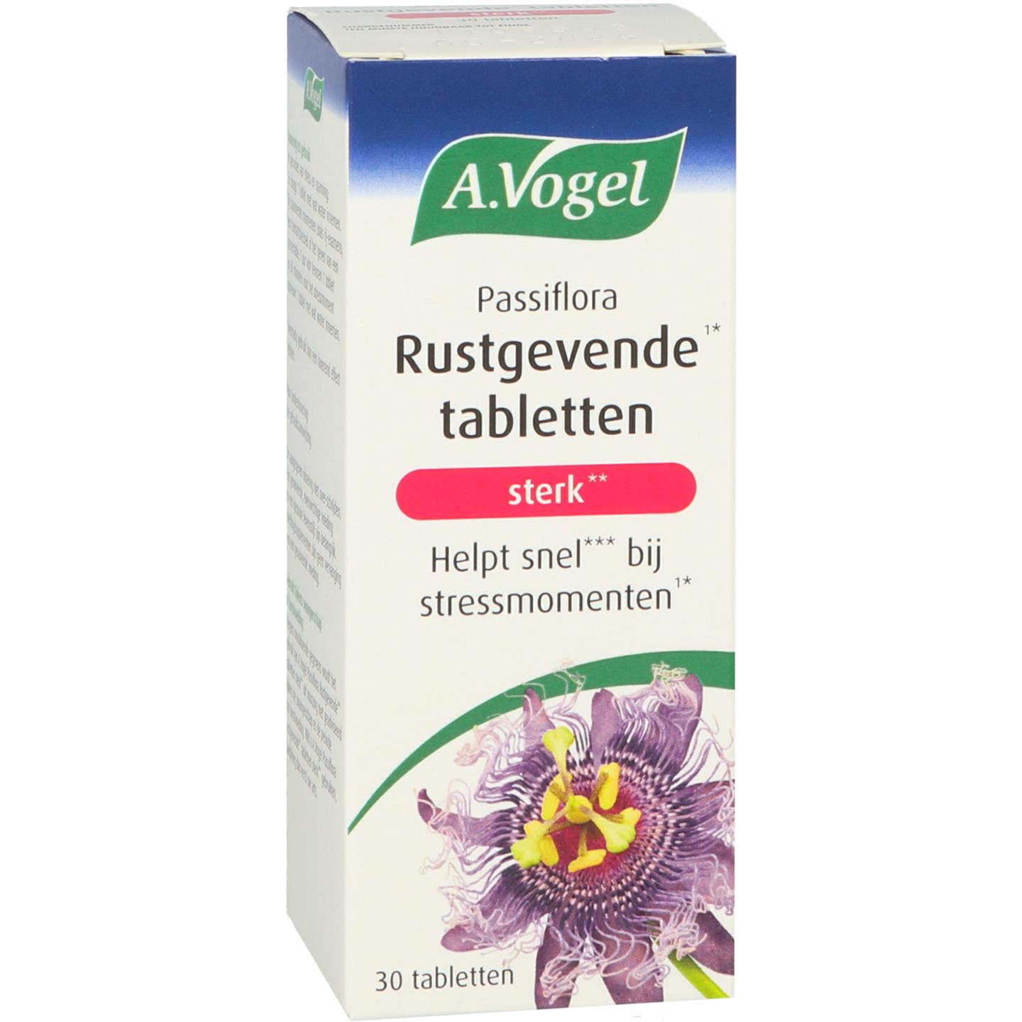 A.Vogel Passiflora Rustgevend Sterk 30 tabletten