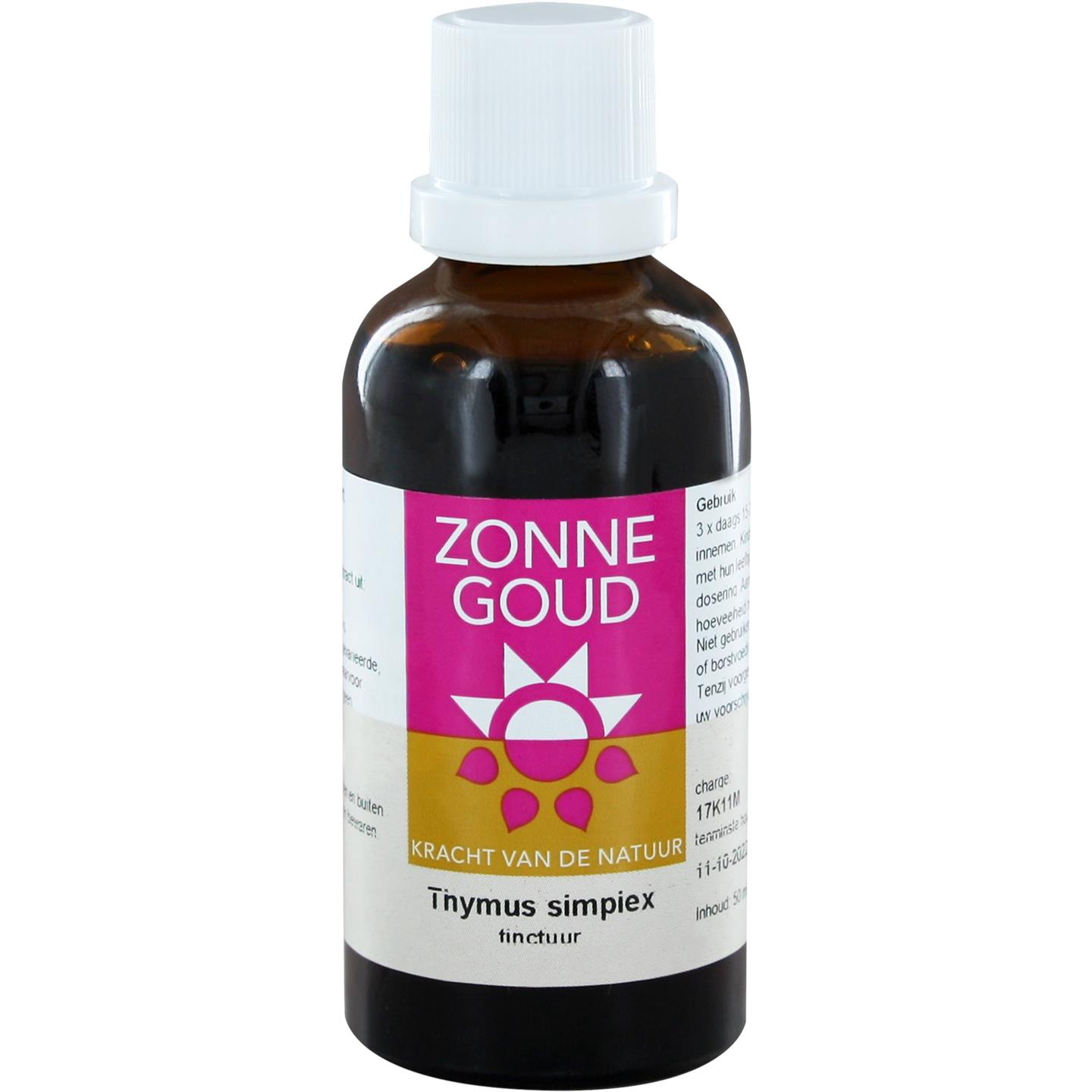 Thymus simplex tinctuur afbeelding