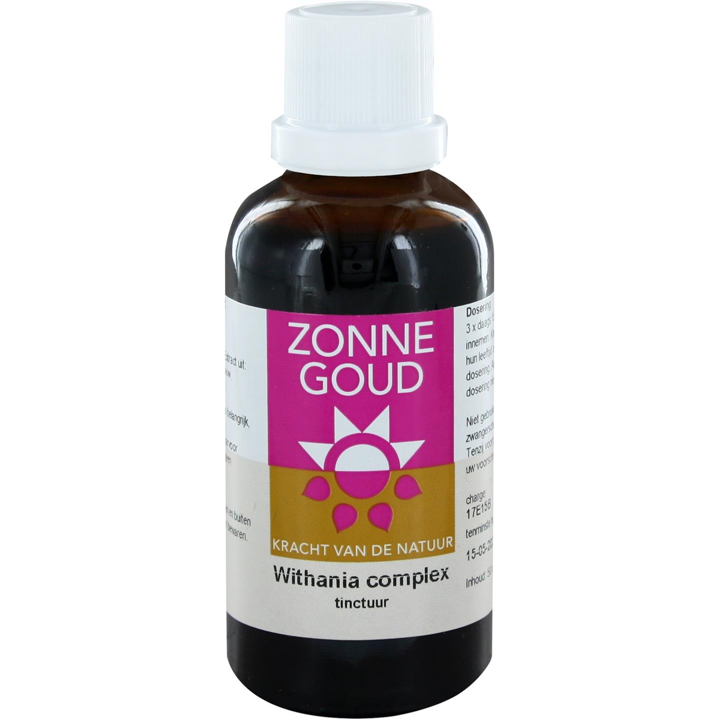 Withania complex tinctuur afbeelding 1