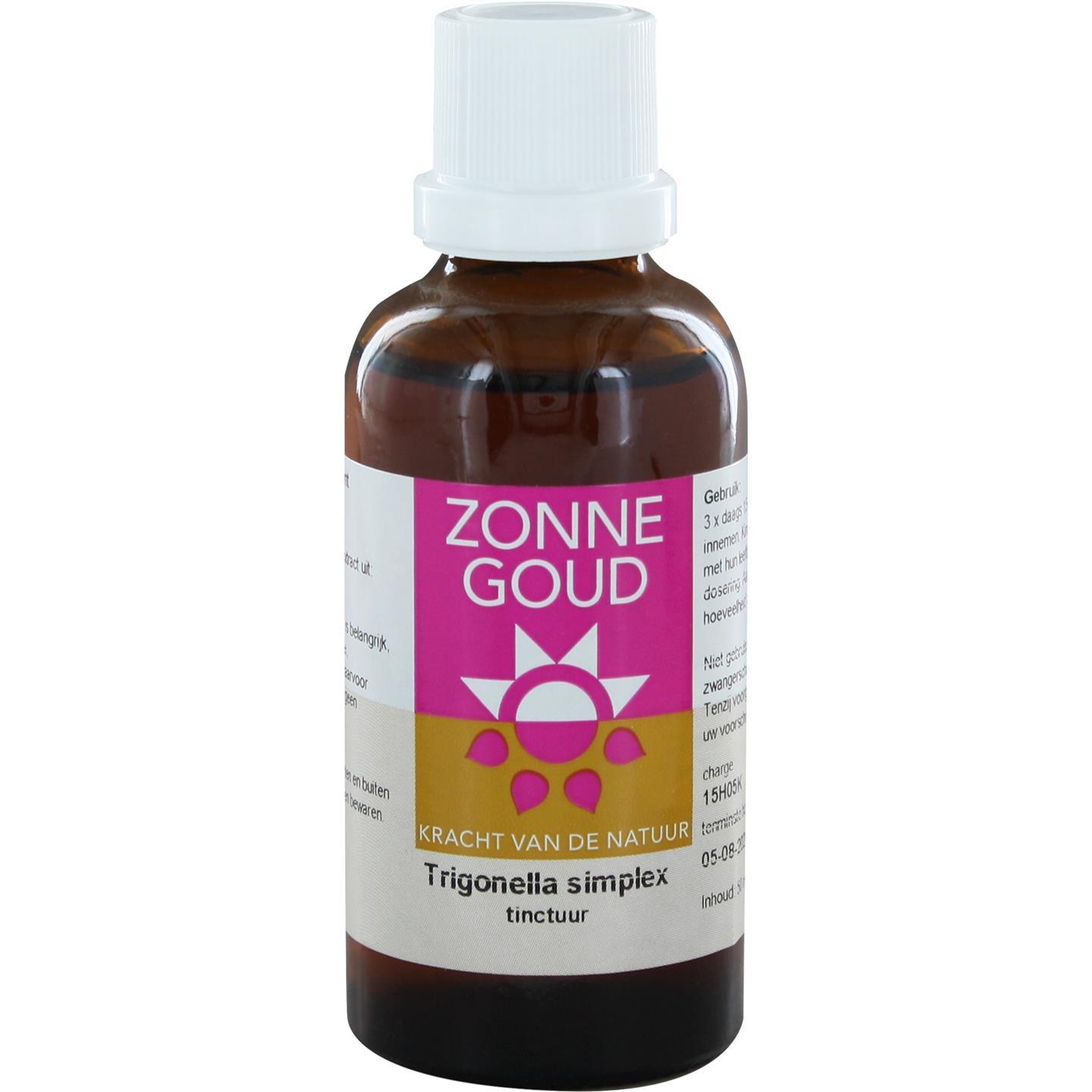 Trigonella simplex tinctuur afbeelding