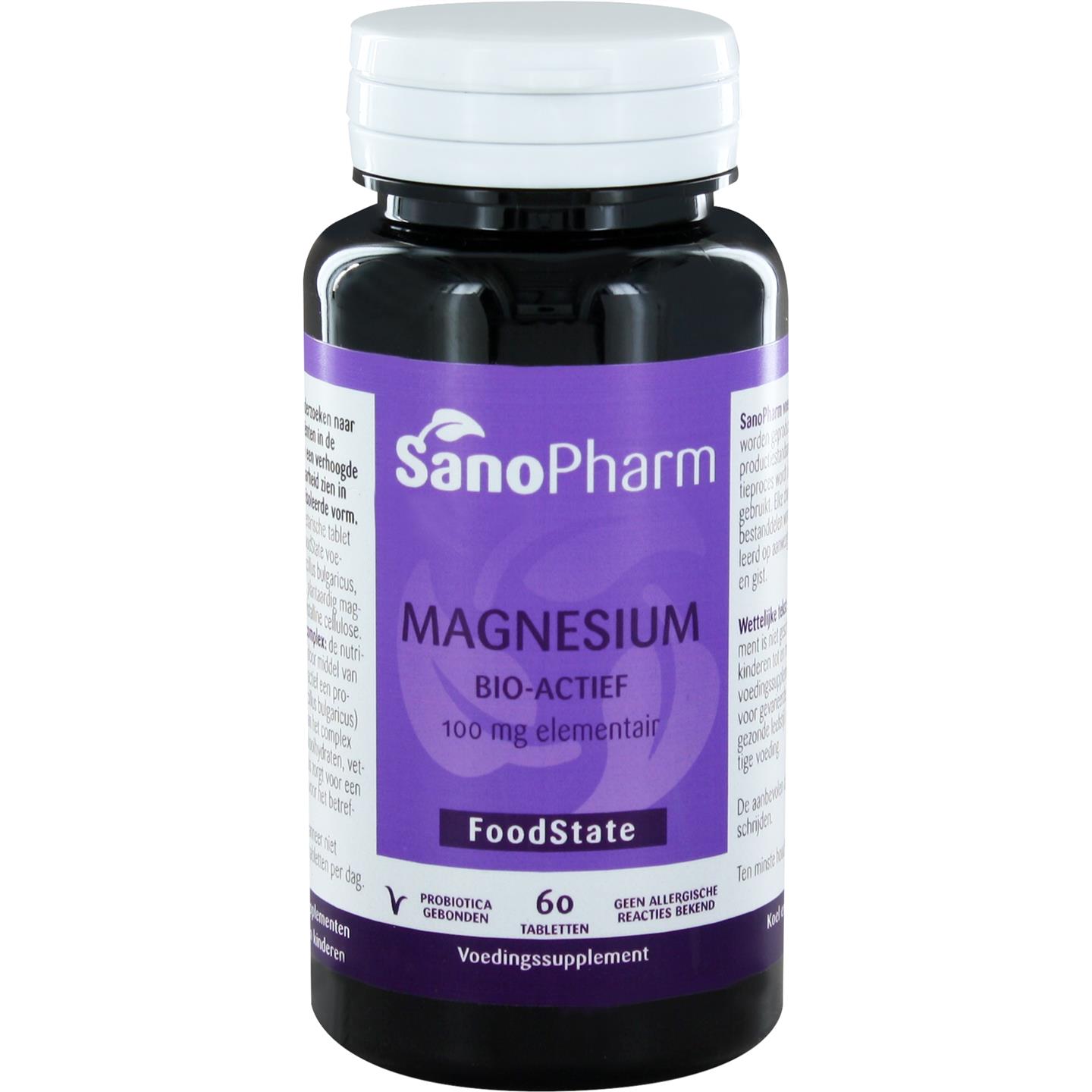 FoodState Magnesium 100 mg afbeelding 1