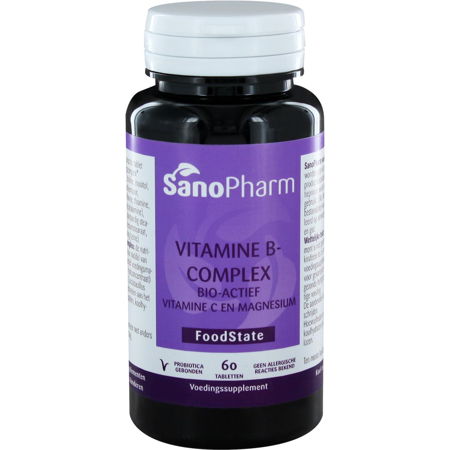 FoodState Vitamine B-complex afbeelding 1