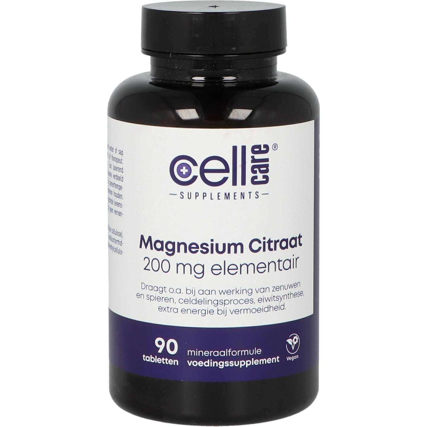 Magnesium citraat 200 mg elementair afbeelding