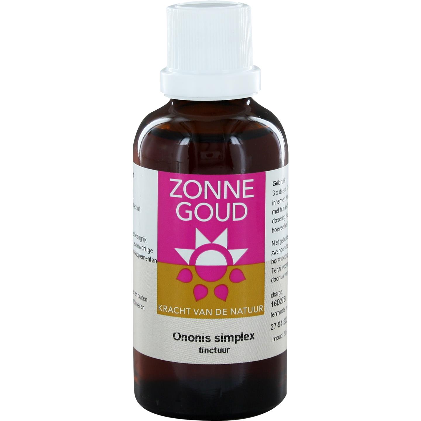 Ononis simplex tinctuur afbeelding