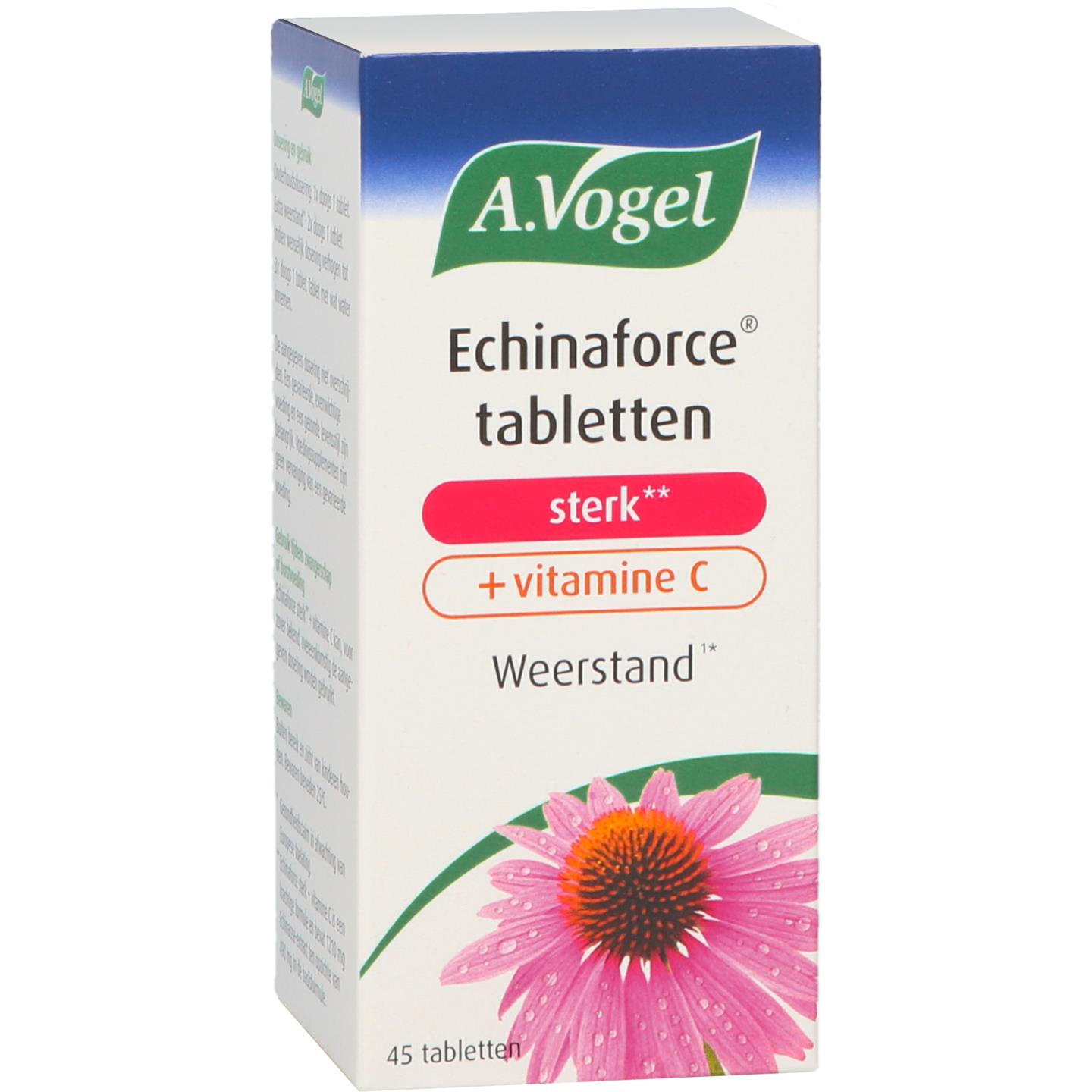 A.Vogel Echinaforce Sterk + Vitamine C 45 tabletten