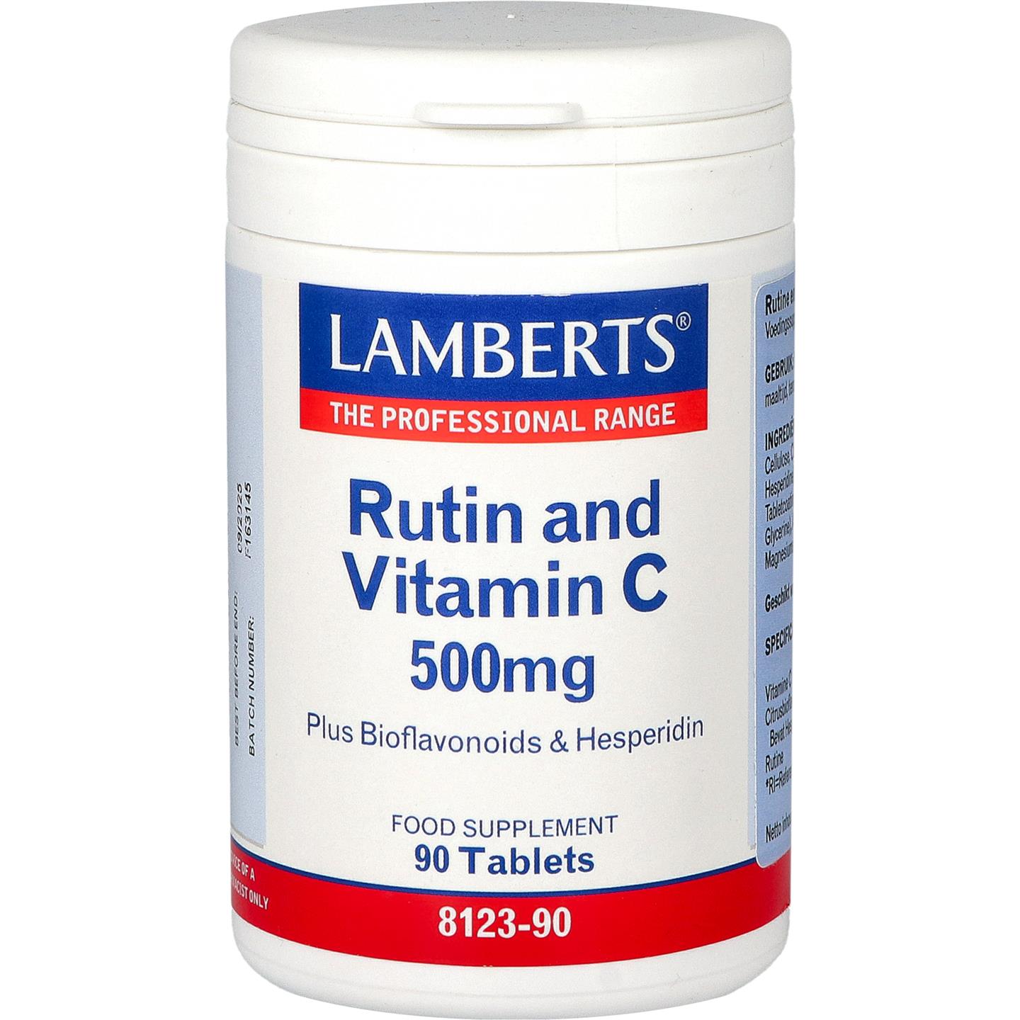 Rutine en Vitamine C 500 mg afbeelding 1