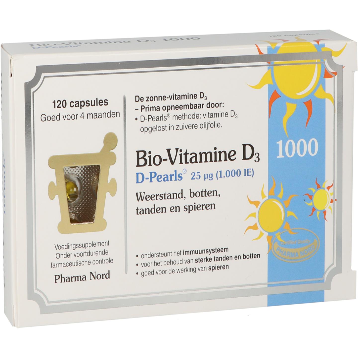 Bio-Vitamine D3 1000 afbeelding 1