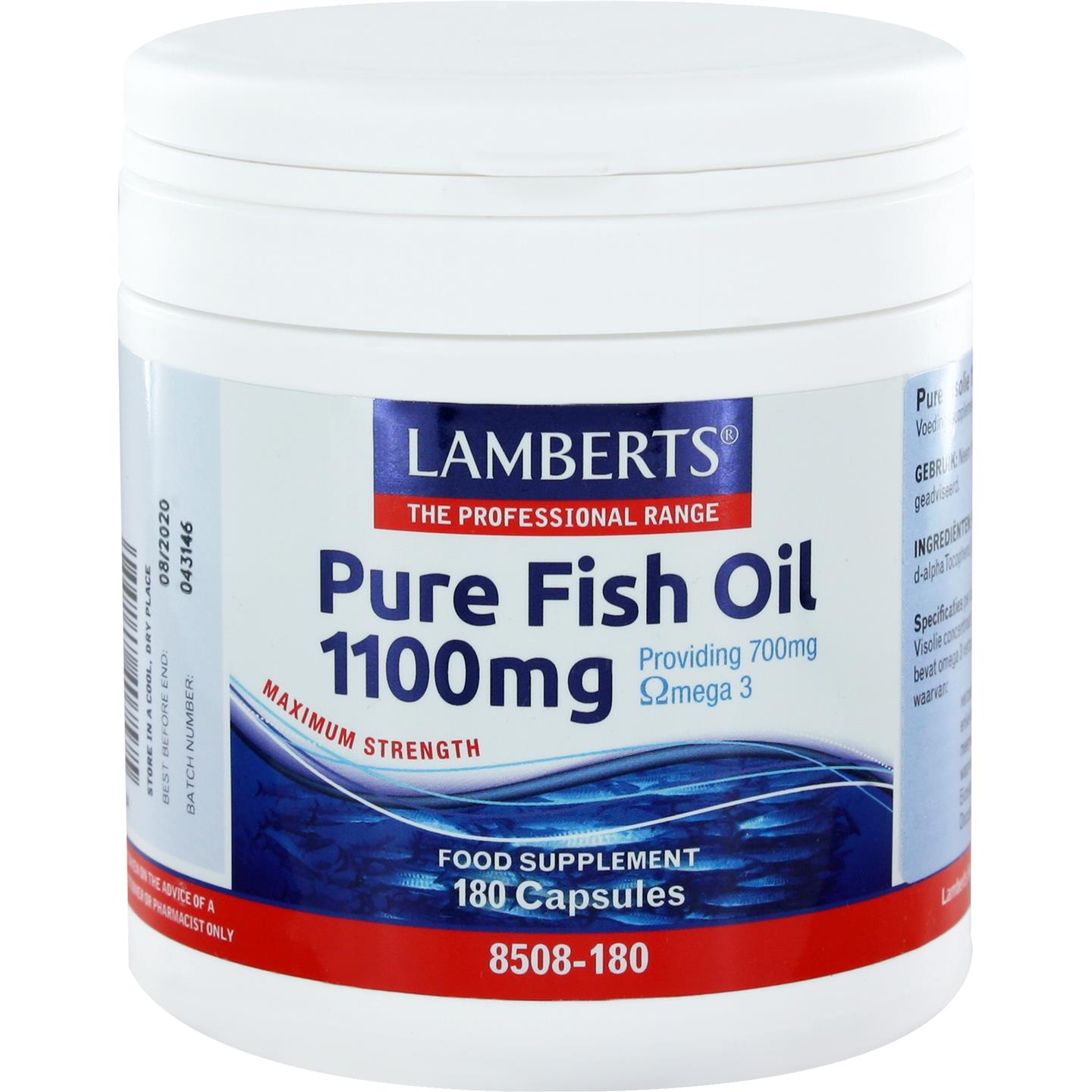 Pure Visolie 1100 mg afbeelding 1