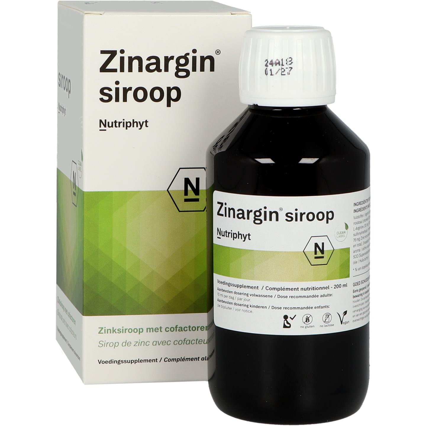 Zinargin siroop afbeelding