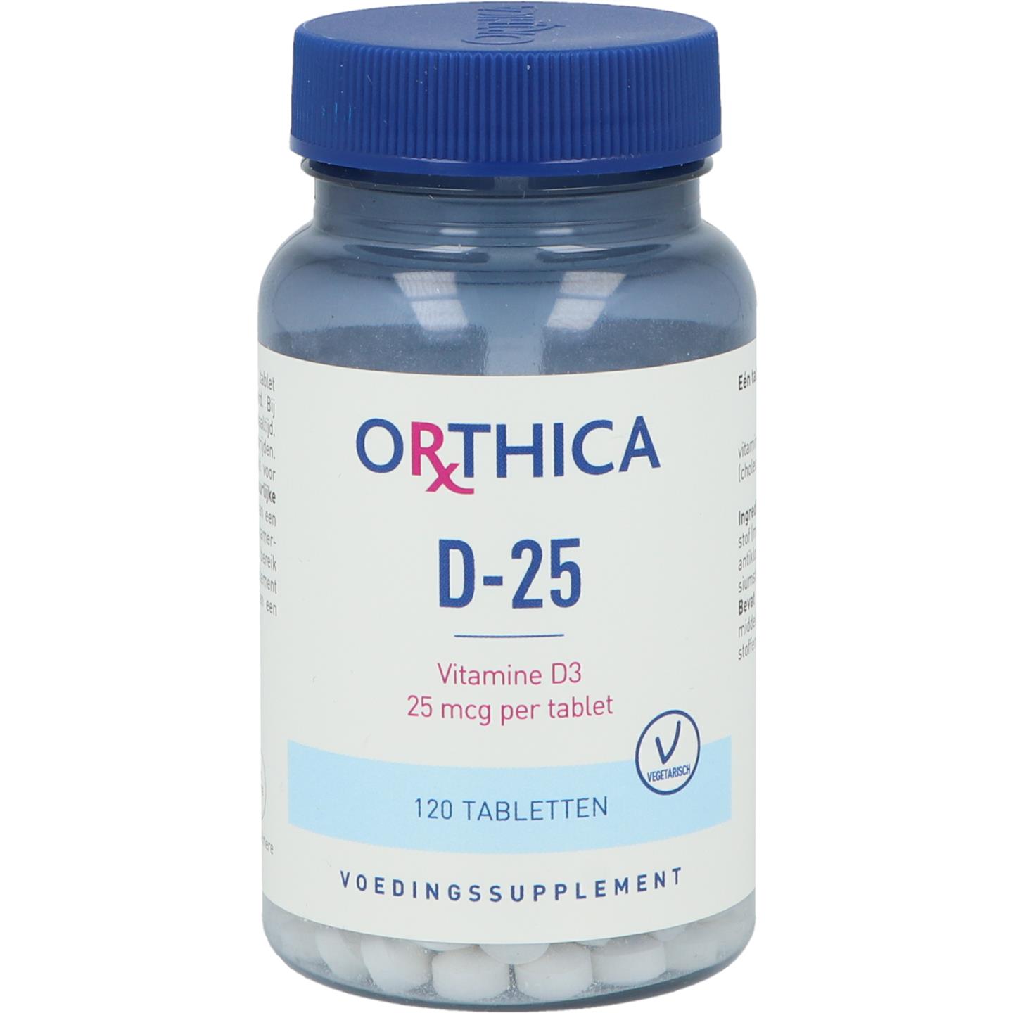Orthica D-25 120 tabletten