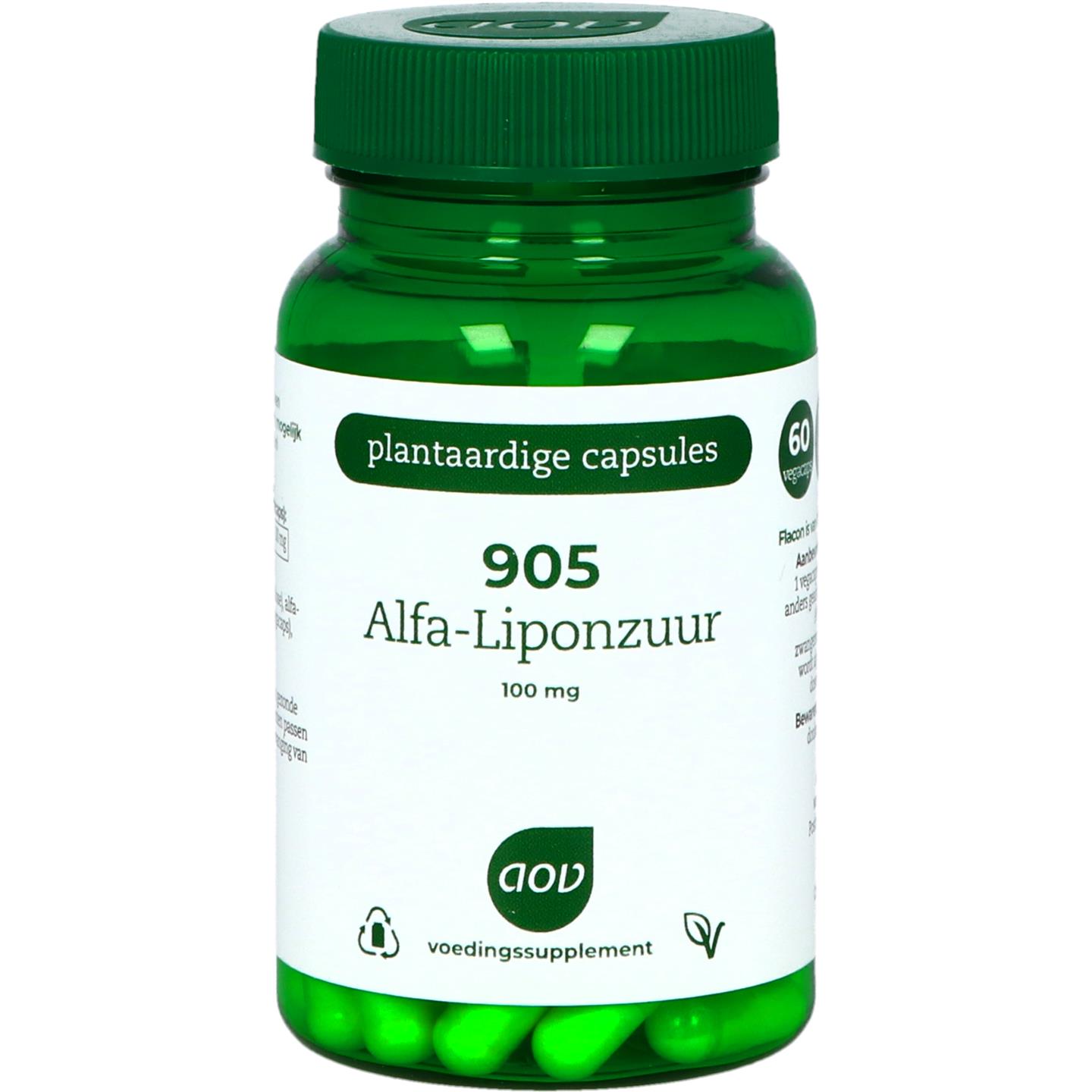 905 Alfa-Liponzuur 100 mg afbeelding