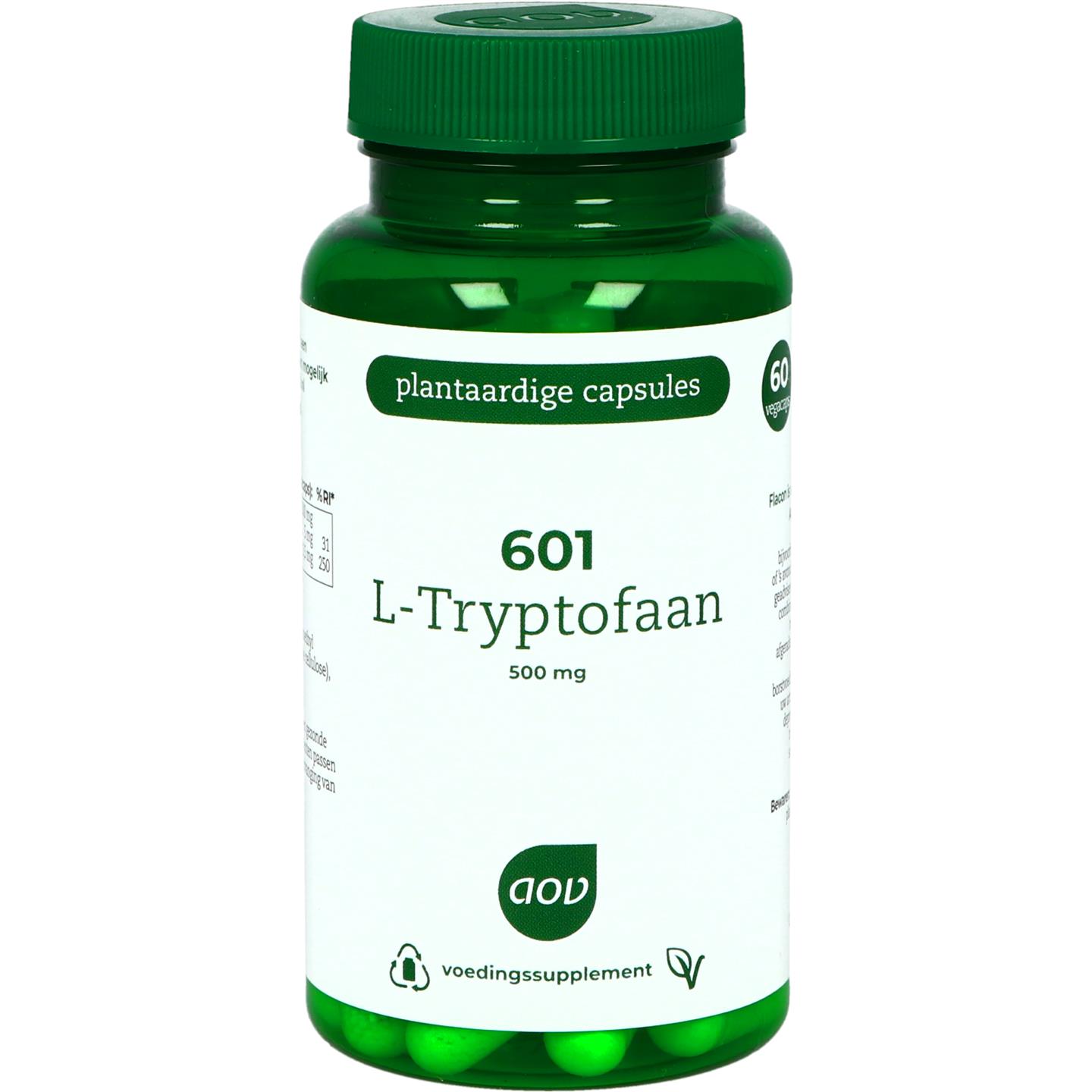 601 L-Tryptofaan 500 mg afbeelding