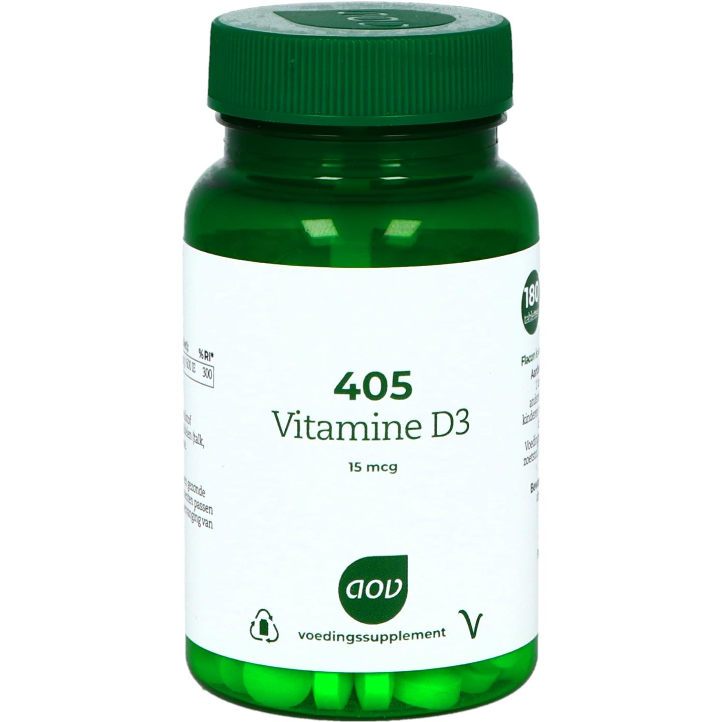 405 Vitamine D3 15 mcg afbeelding 1