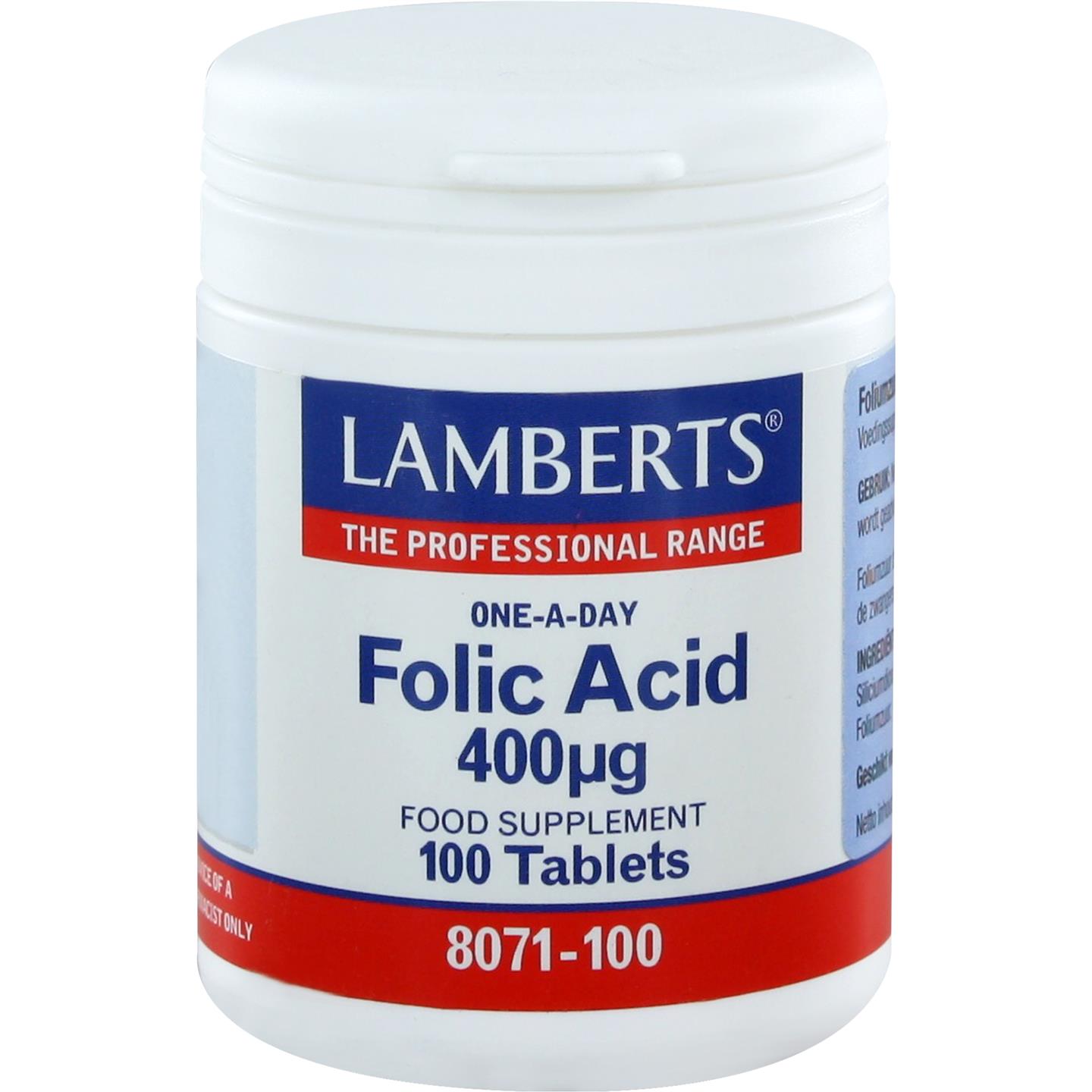 Foliumzuur 400 mcg afbeelding