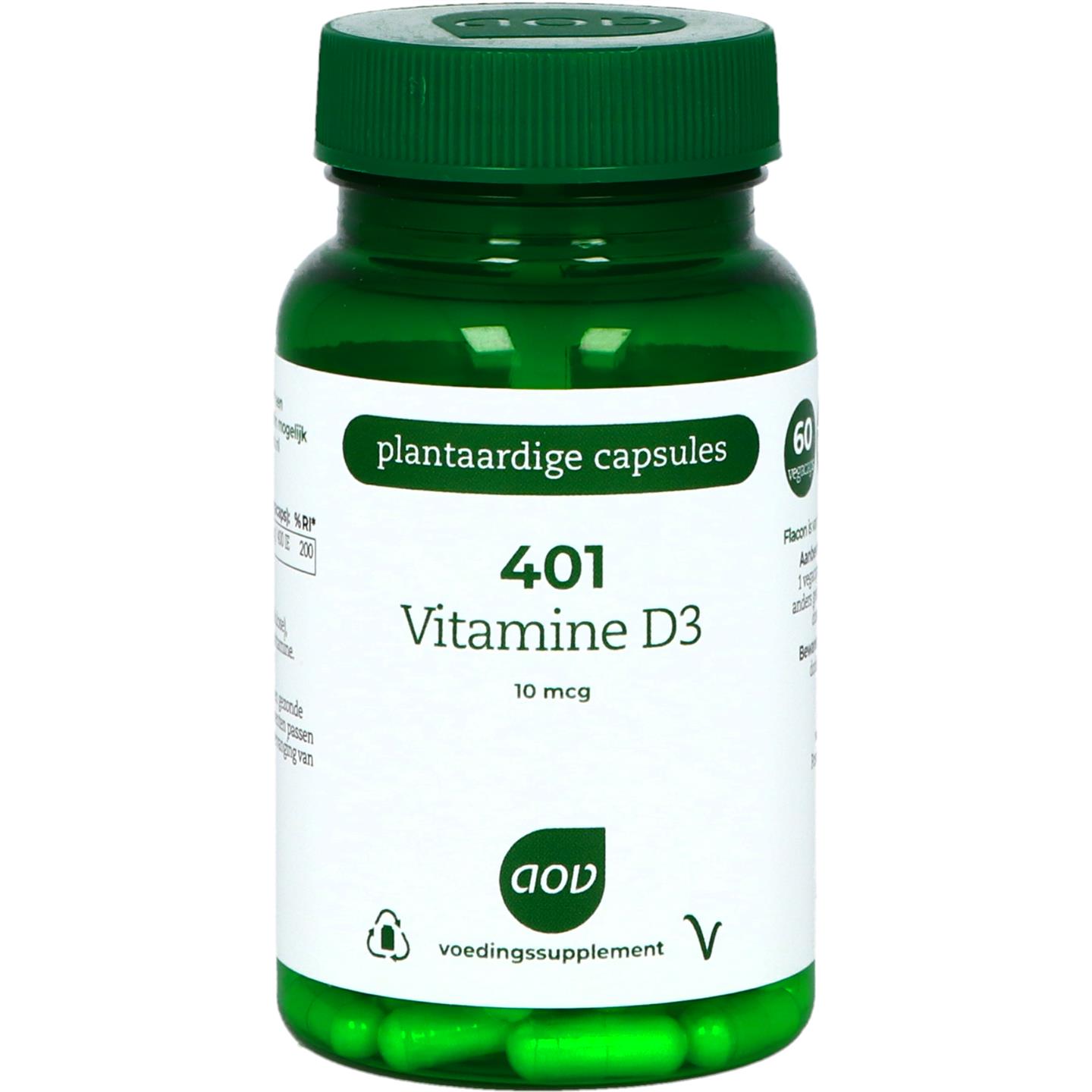 401 Vitamine D3 10 mcg afbeelding