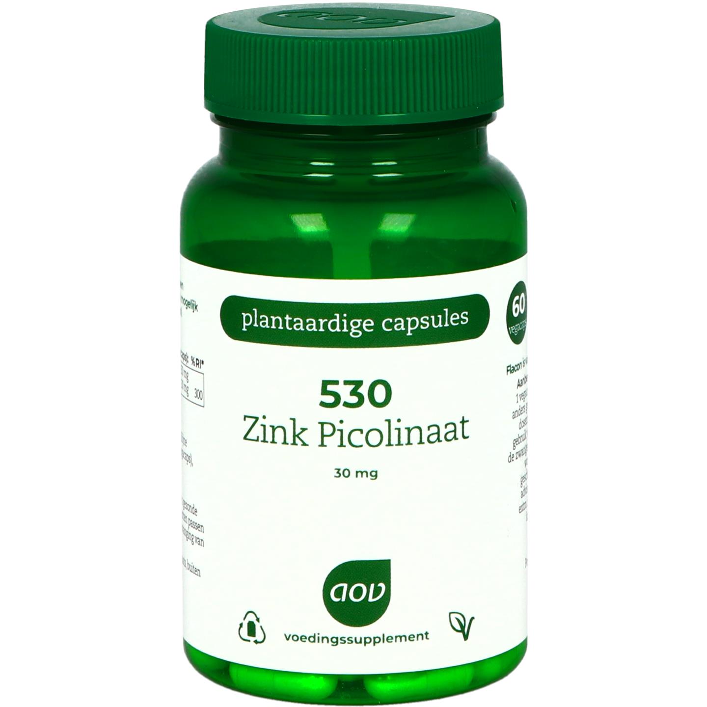 530 Zink Picolinaat 30 mg afbeelding 1