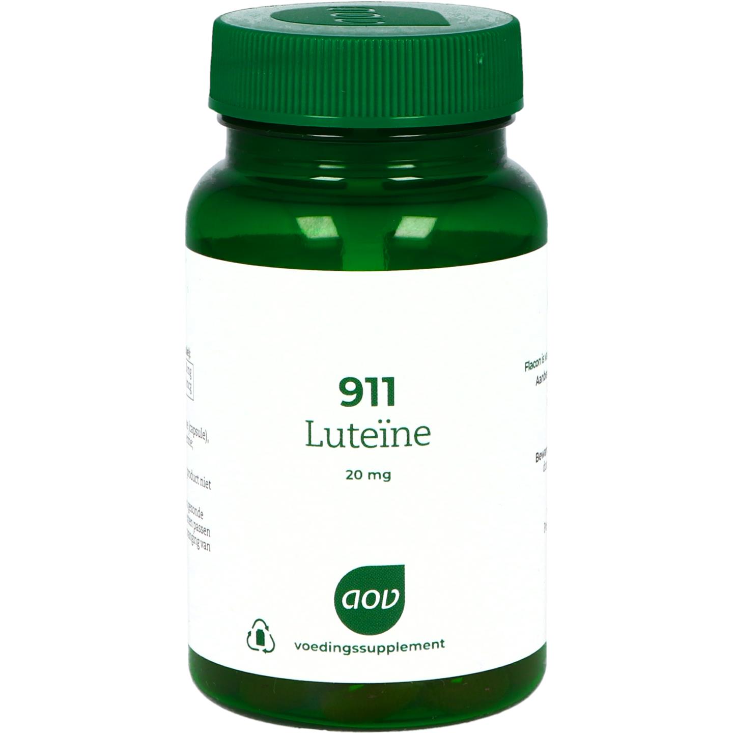 911 Luteïne 20 mg afbeelding