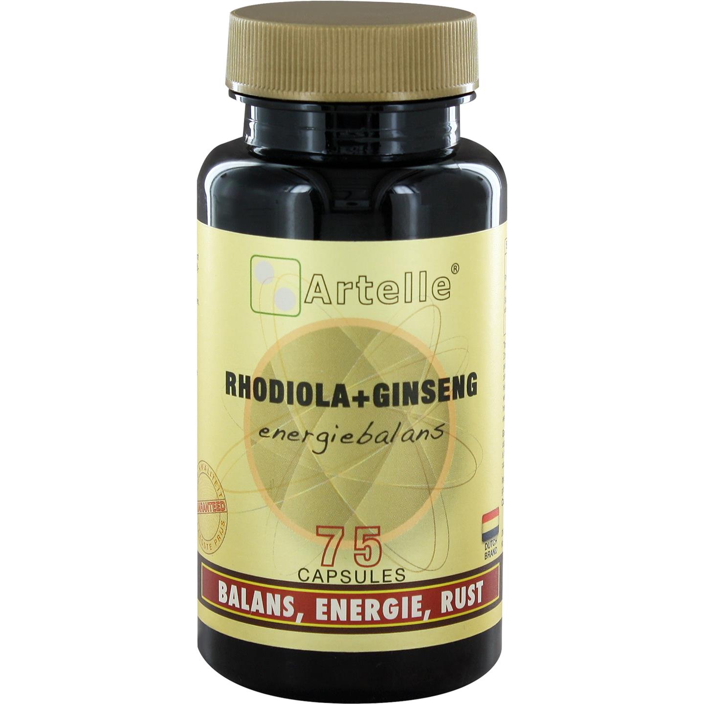 Rhodiola + Ginseng afbeelding