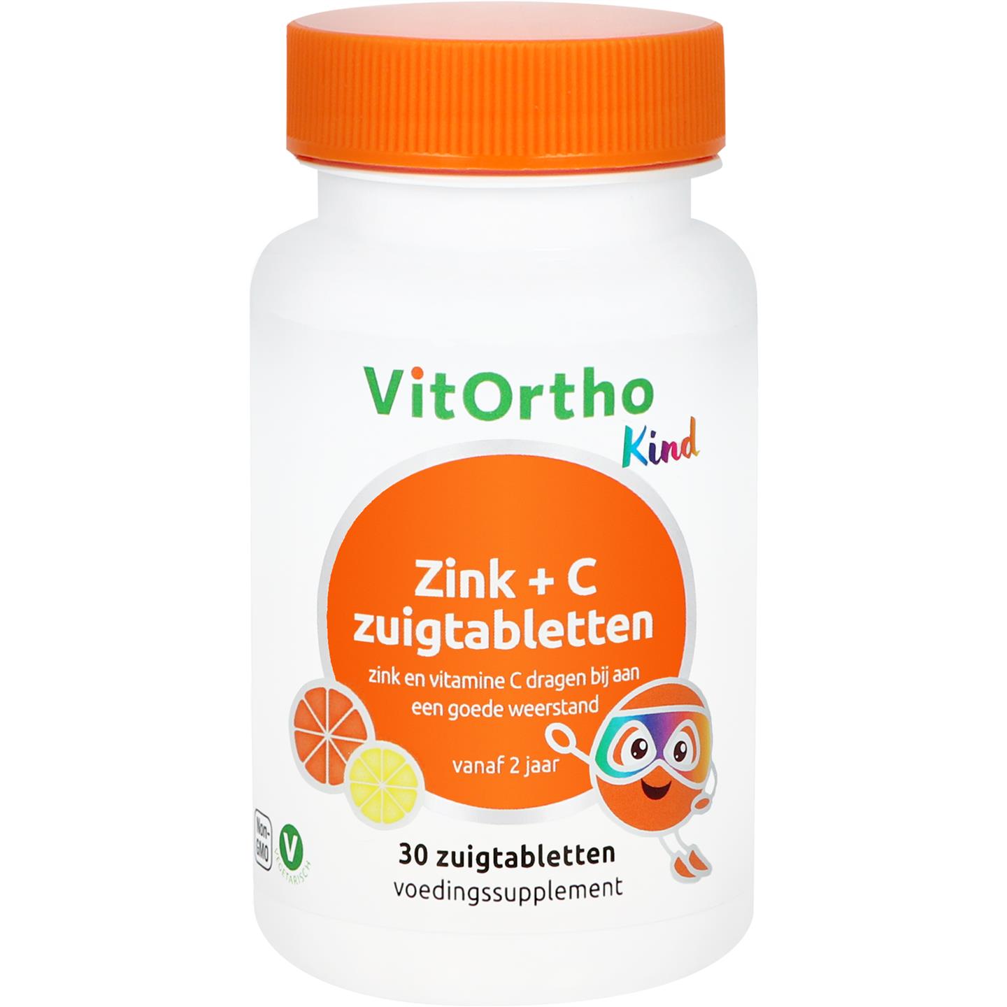 Zink + C zuigtabletten Kind afbeelding