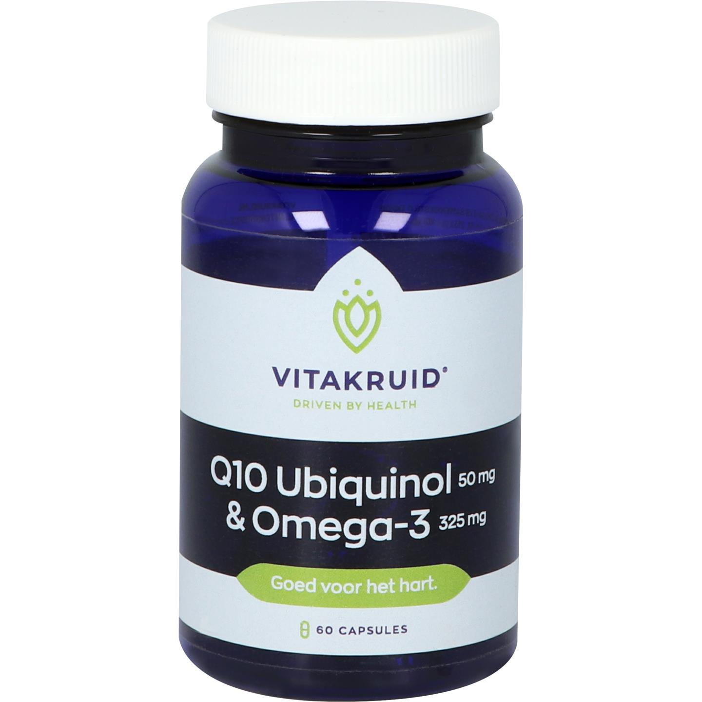 Q10 Ubiquinol 50 mg & Omega-3 325 mg afbeelding