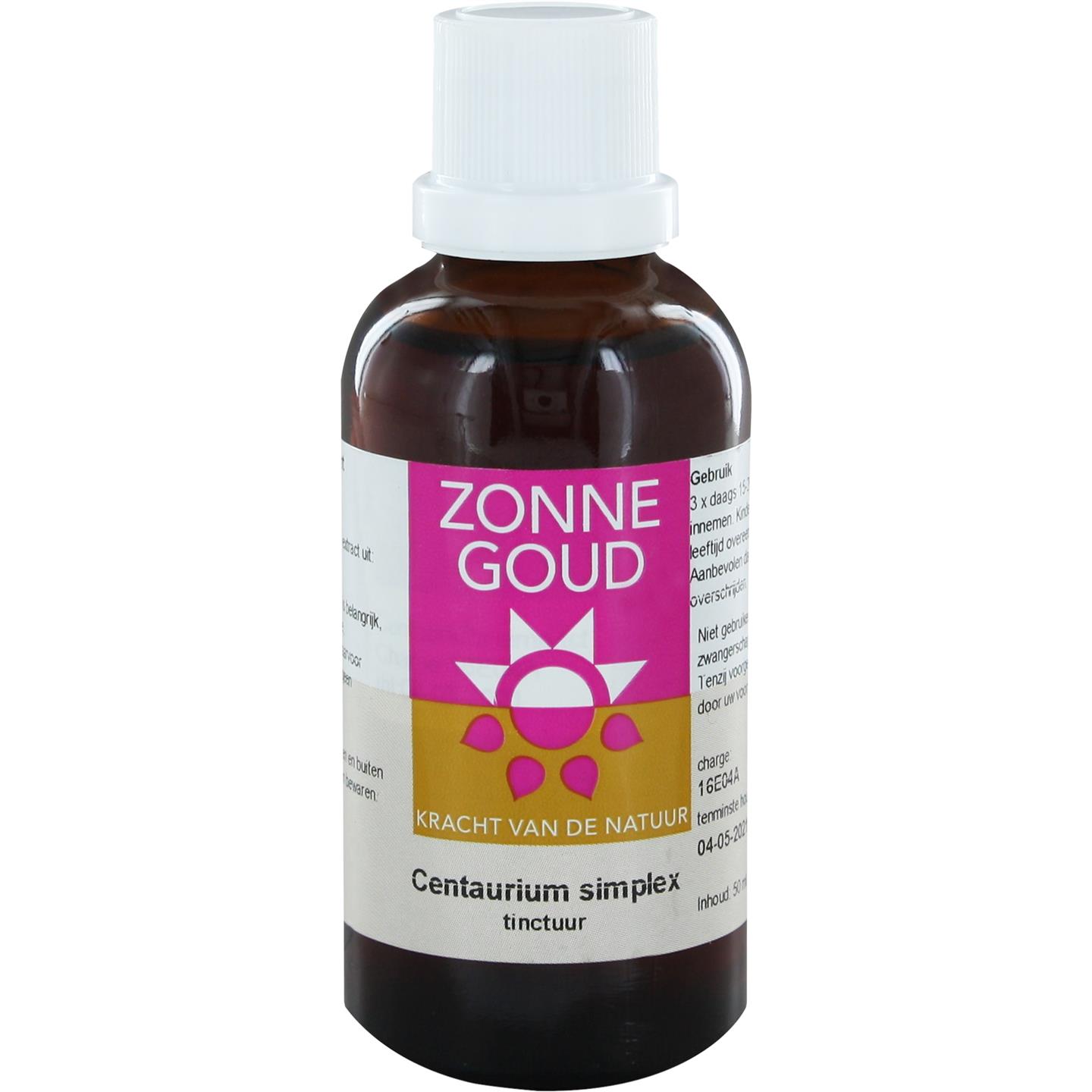 Centaurium simplex tinctuur afbeelding 1