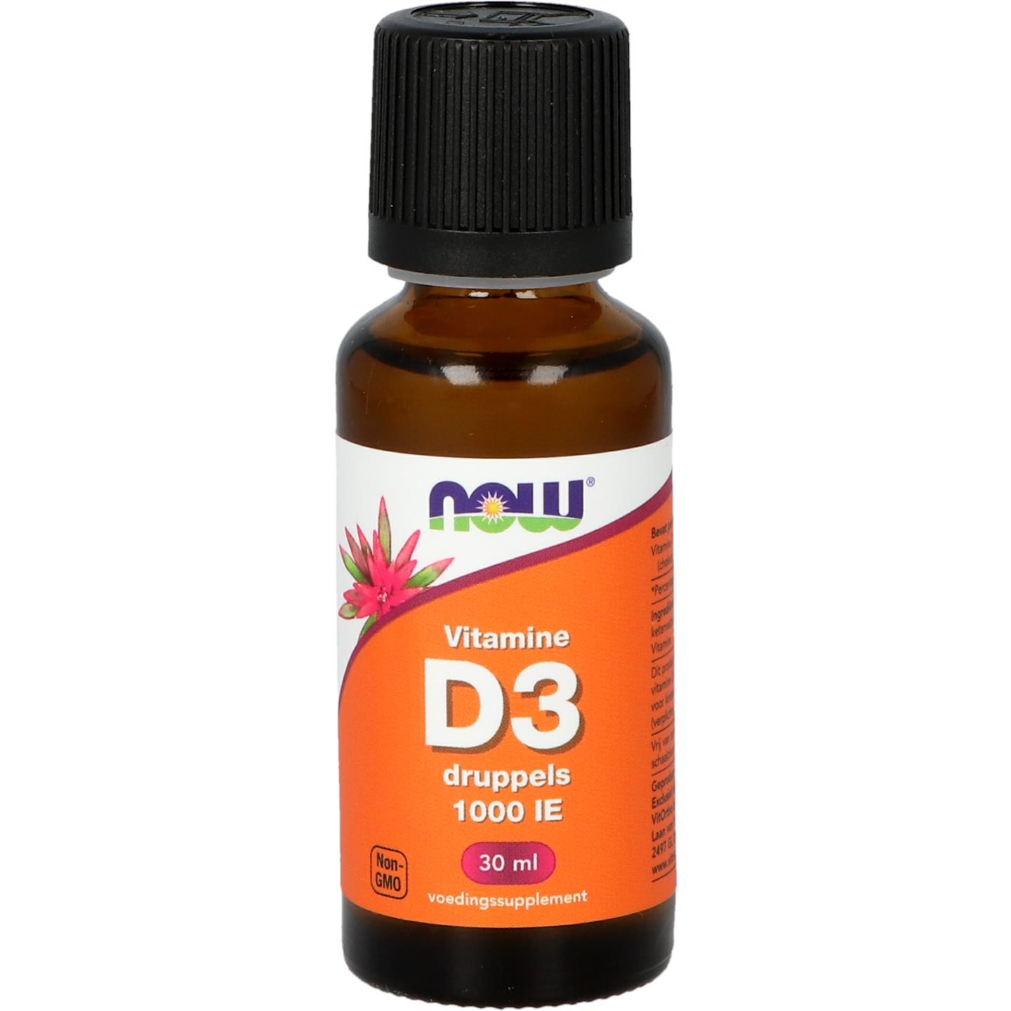 Vitamine D3 druppels 1000 IE afbeelding 1