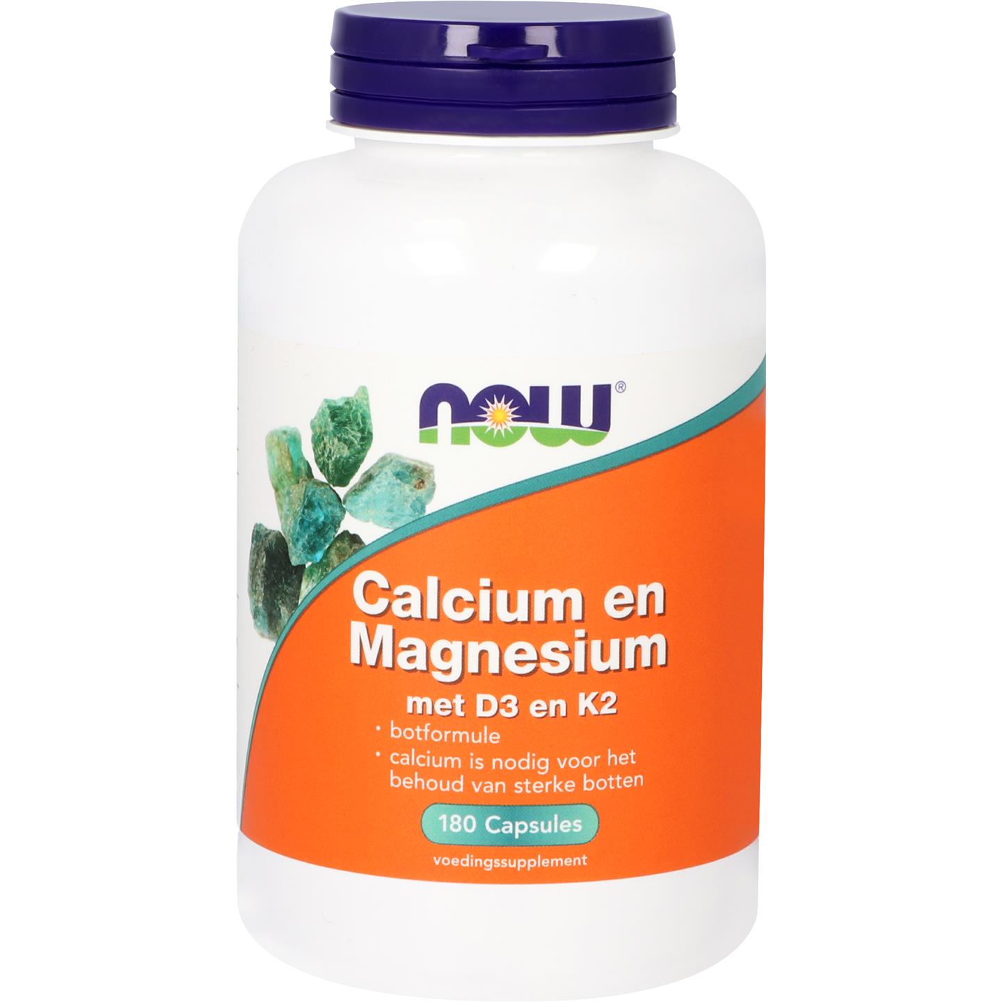Calcium en Magnesium met D3 en K2 afbeelding 1