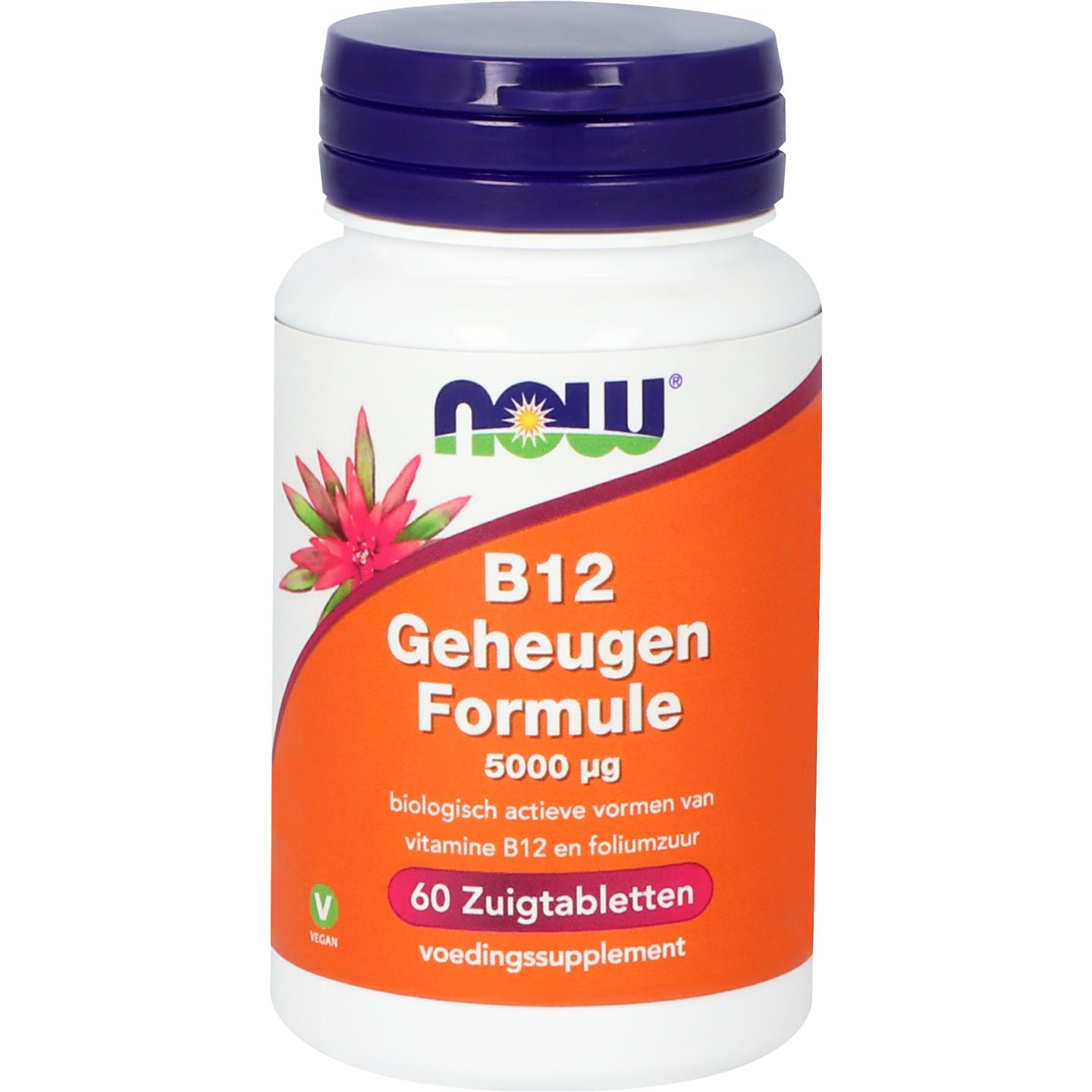 B12 Geheugen Formule 5000 mcg afbeelding 1