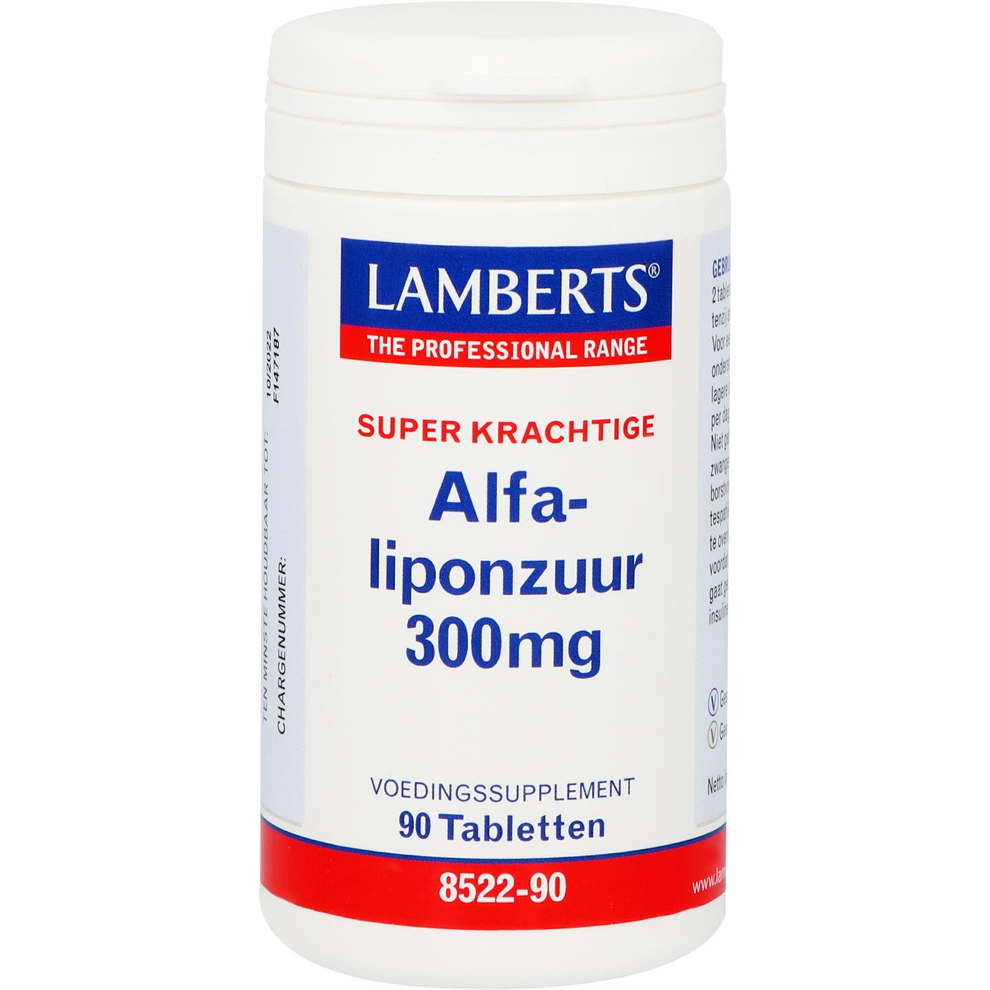 Alfa-Liponzuur 300 mg afbeelding